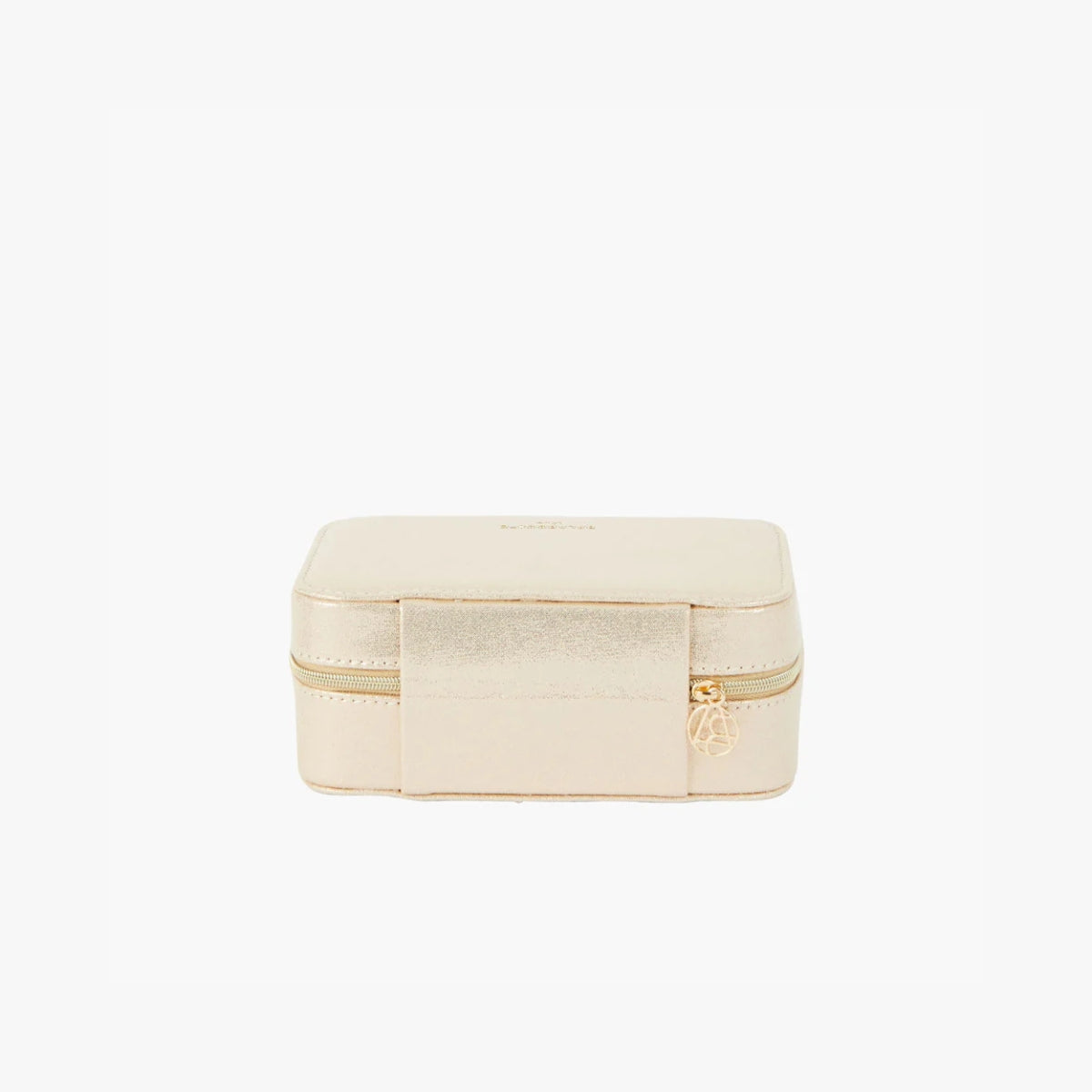 Boite à bijoux dorée