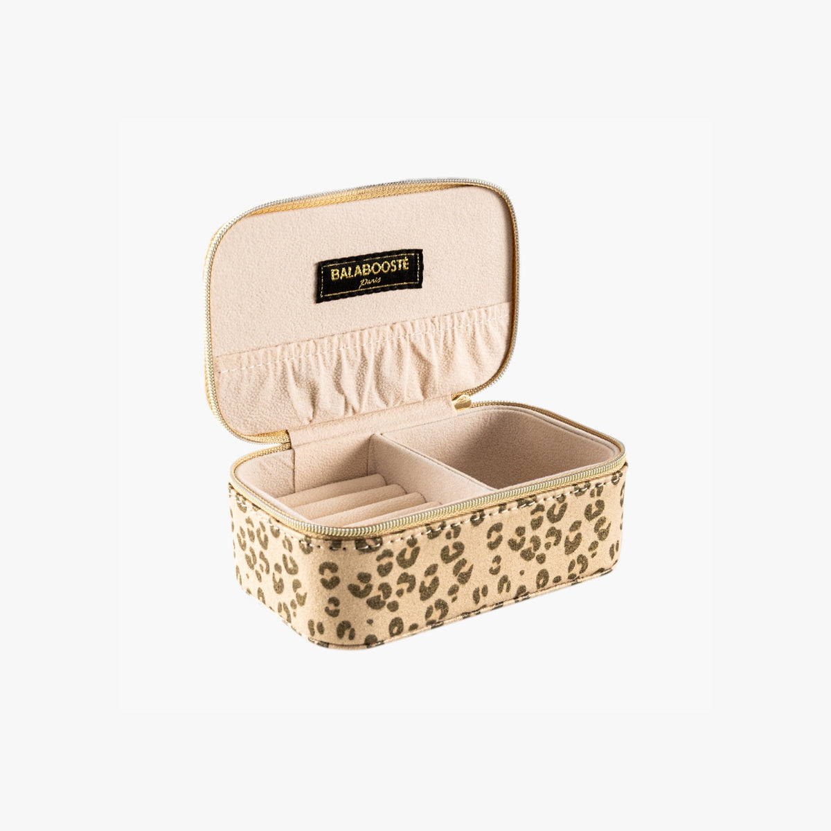 Boite à bijoux motif léopard