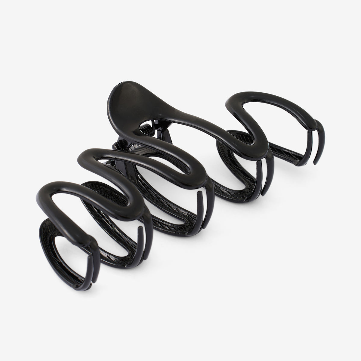 Pince vague à cheveux noir