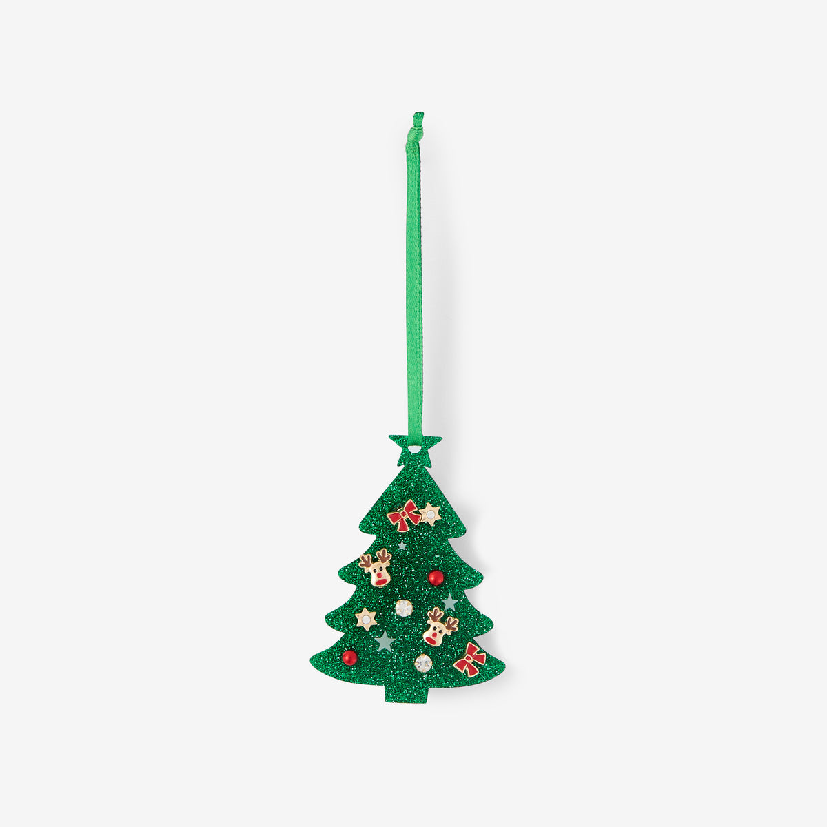 Set de boucles d’oreilles de Noël à suspendre - Sapin