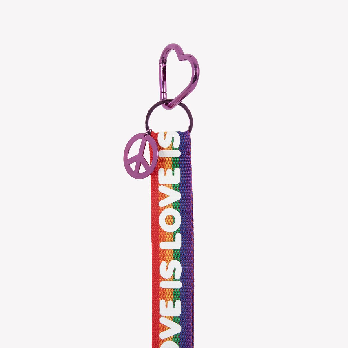 Porte-clé solidaire LOVE IS LOVE - BALABOOSTE x LE REFUGE