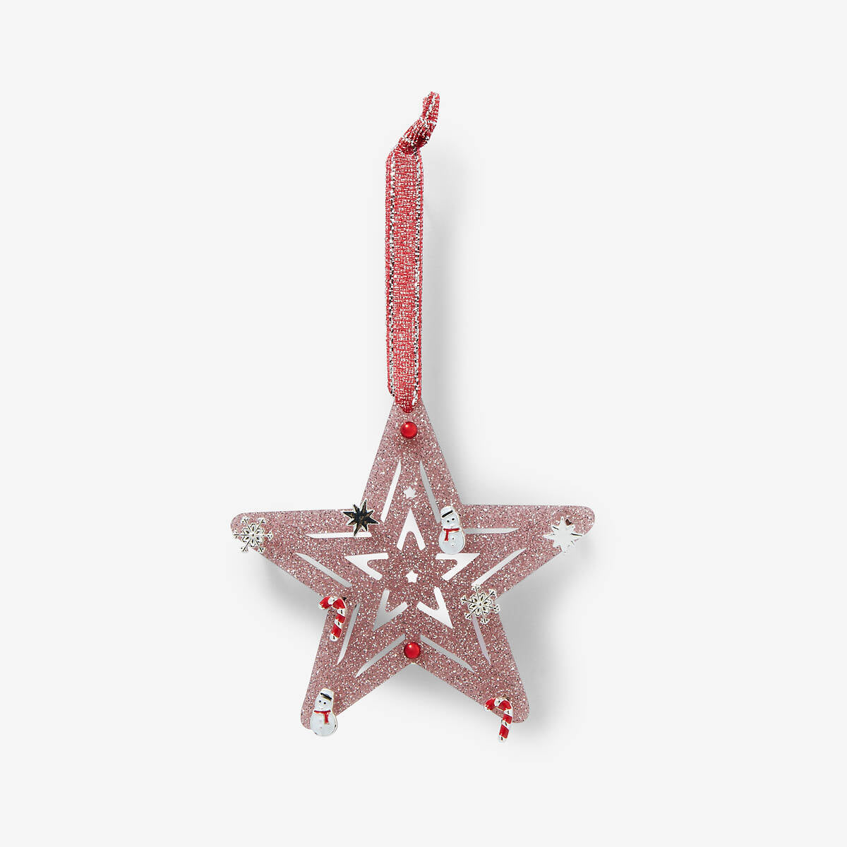 Set de boucles d'oreilles de Noël à suspendre - Étoile