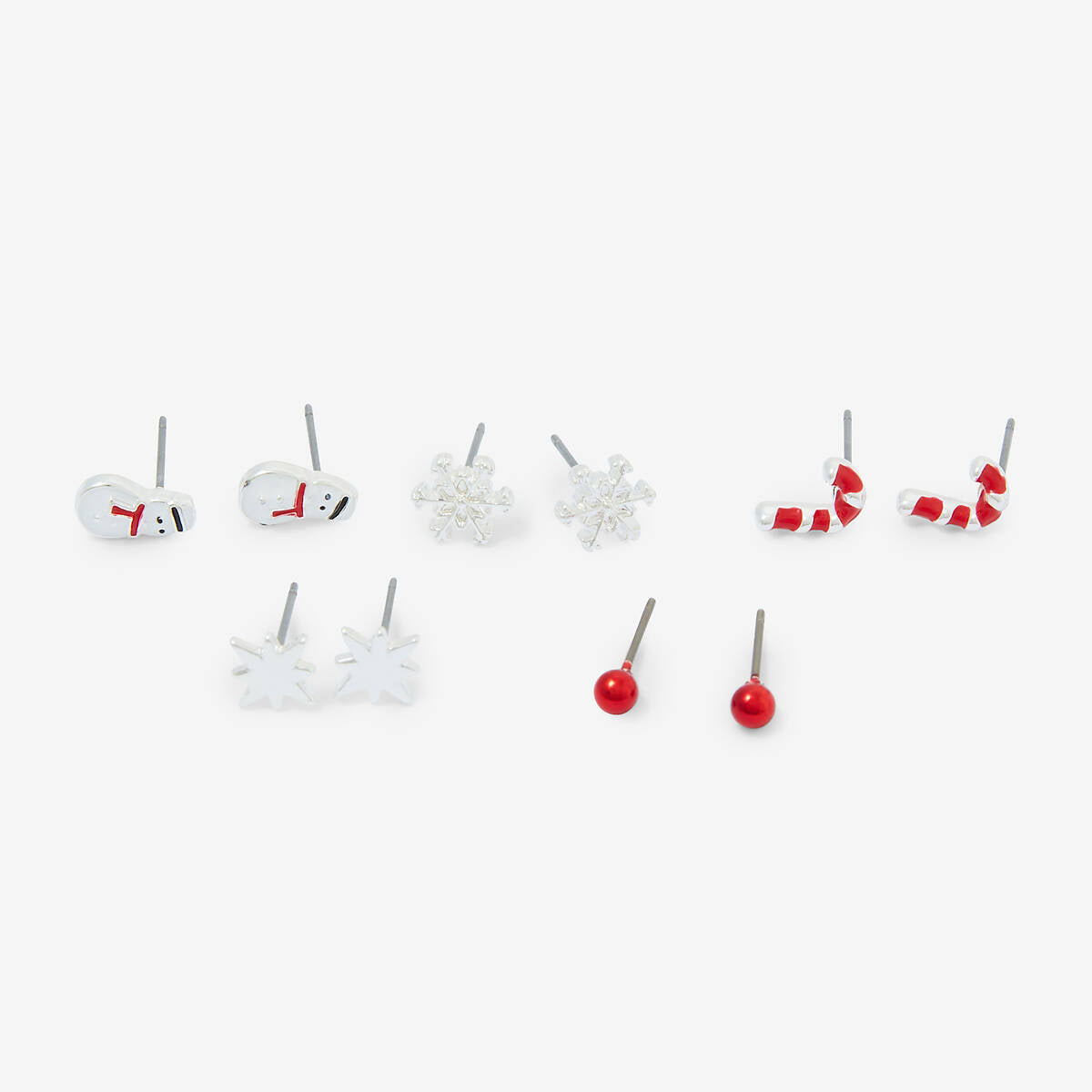 Set de boucles d'oreilles de Noël à suspendre - Étoile