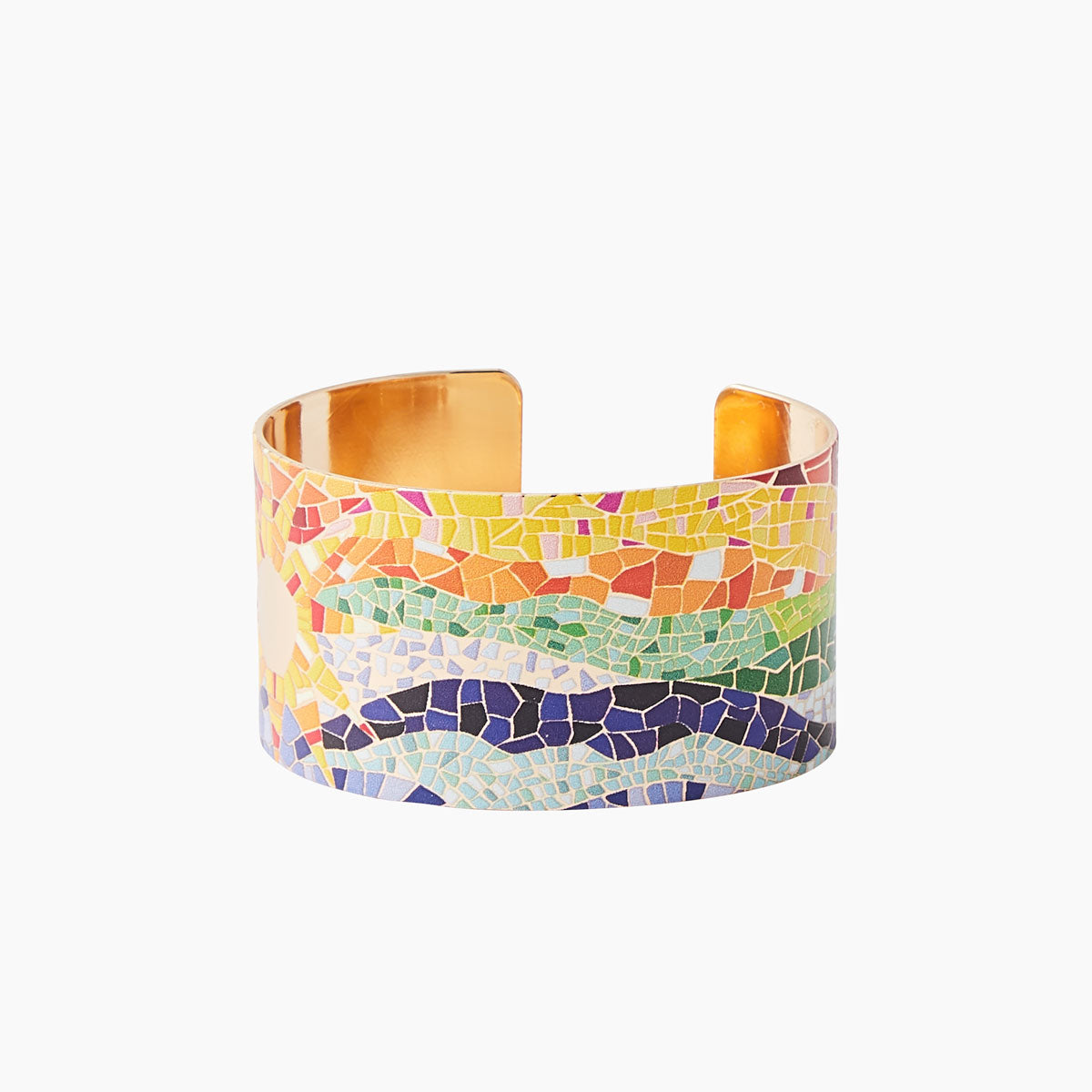 Manchette Balagane imprimé mosaïque