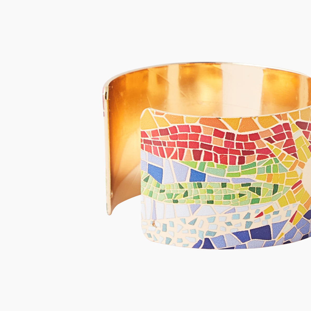 Manchette Balagane imprimé mosaïque