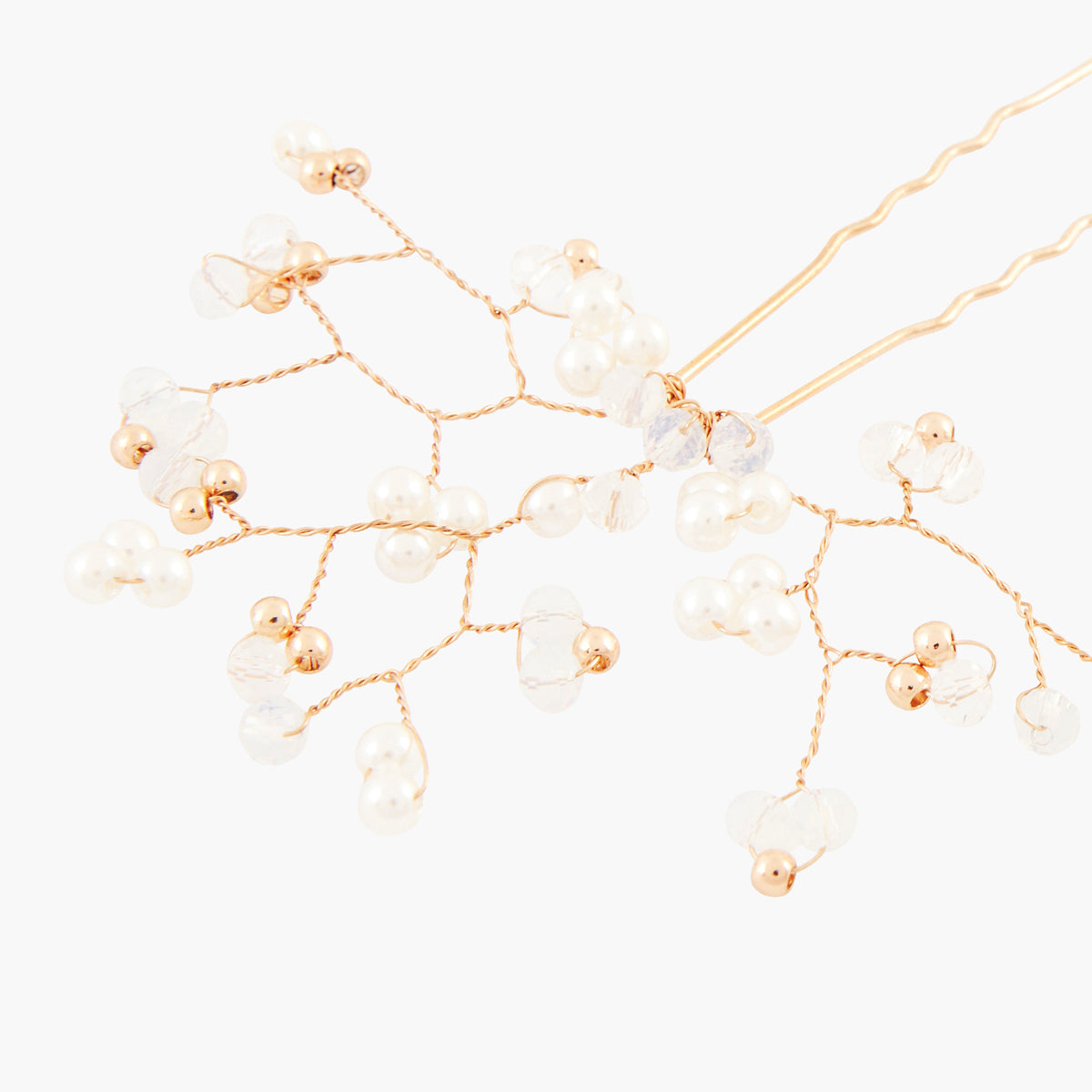 Epingle à cheveux avec perles