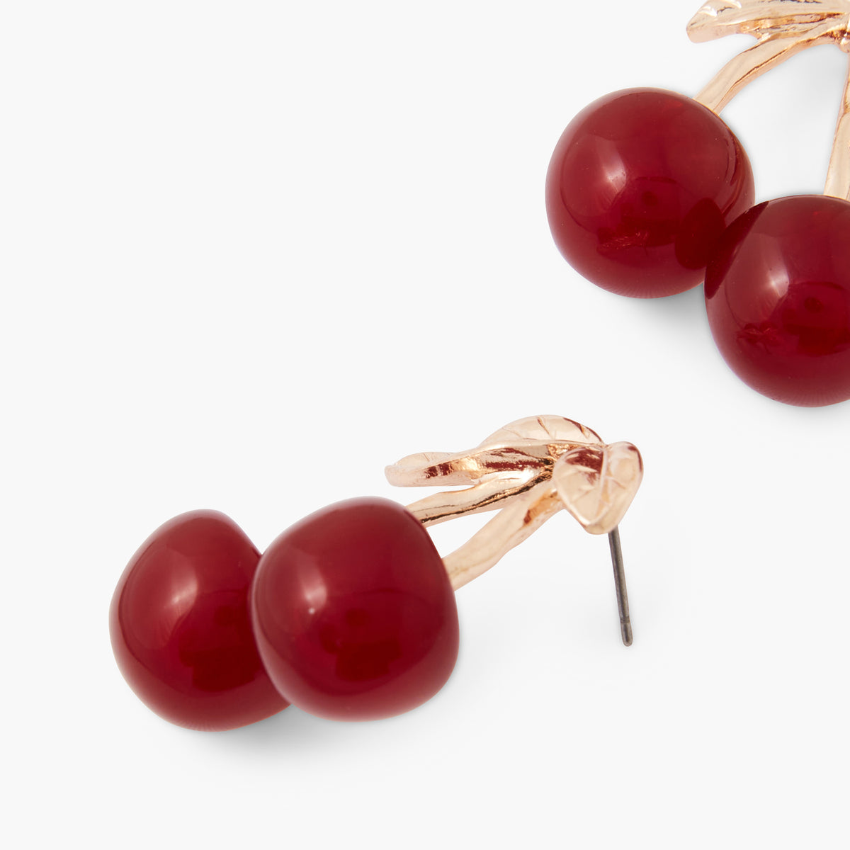 Boucles d'oreilles cerises