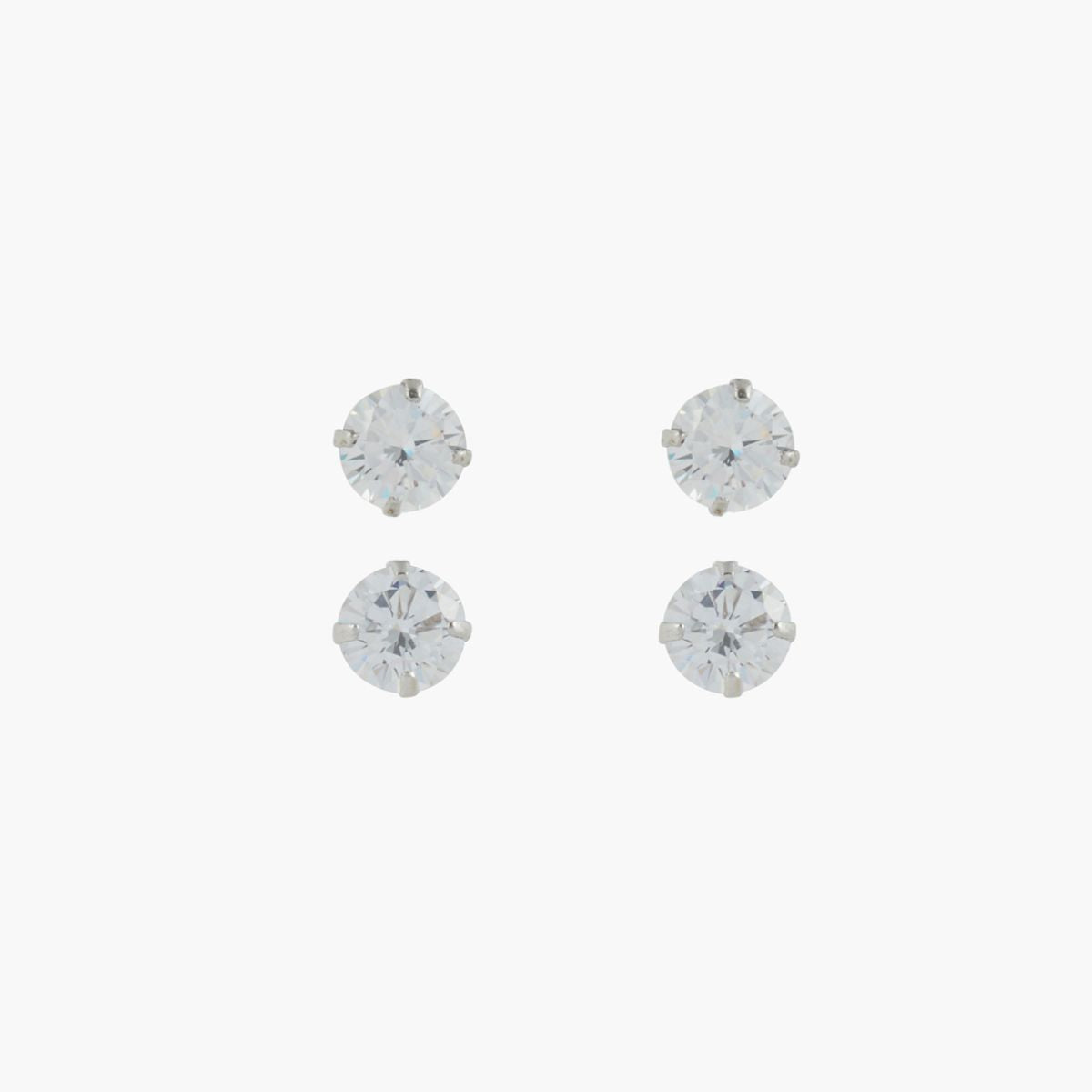 Boucles d'oreilles Argent Zirconium Garanti