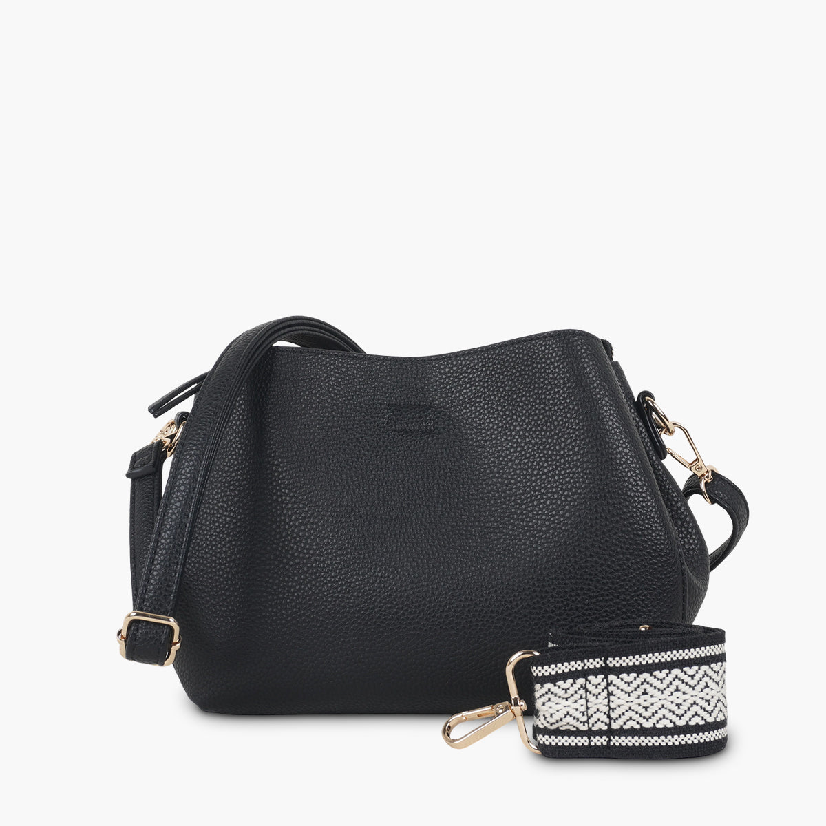 Sac à bandoulière noir