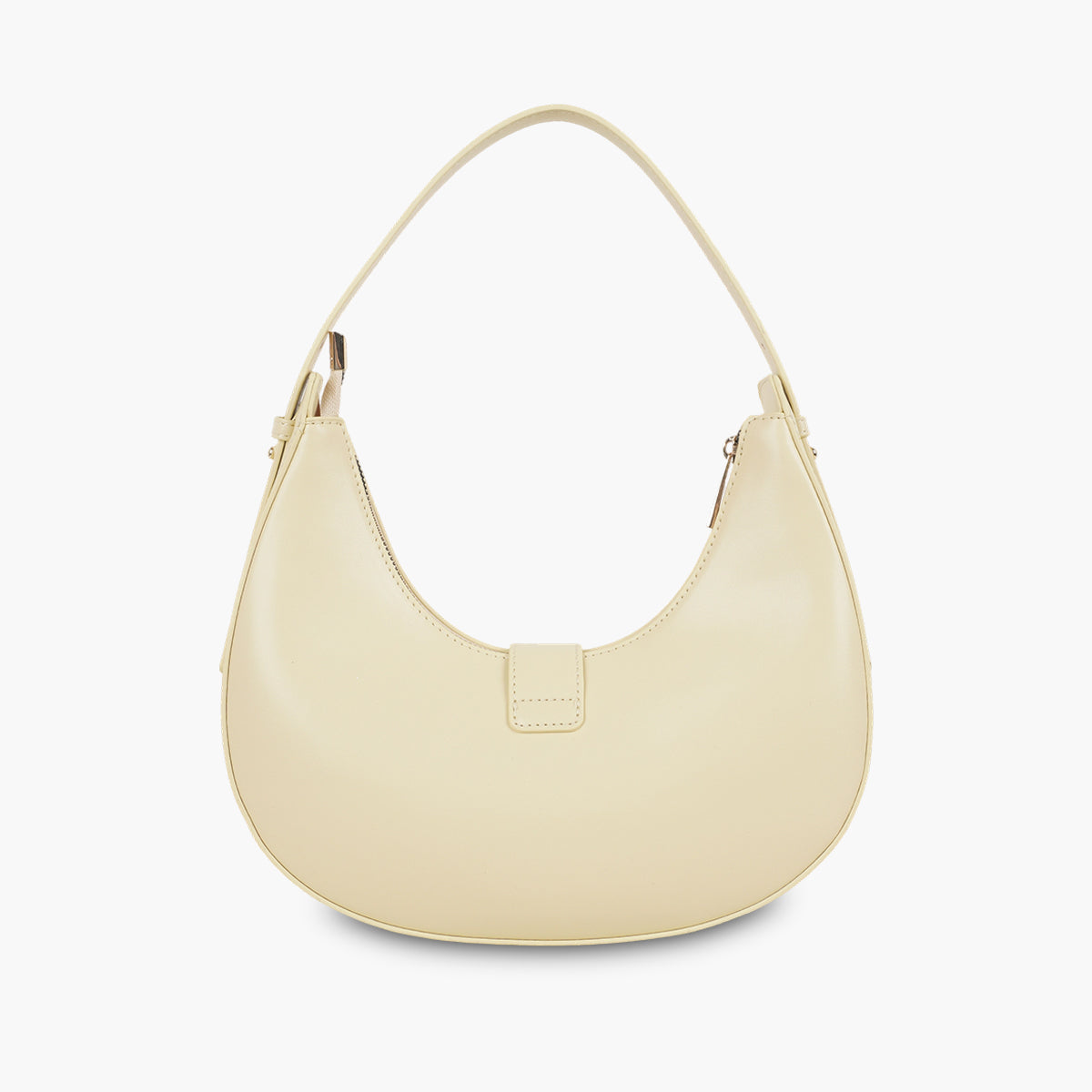 Sac porté épaule écru