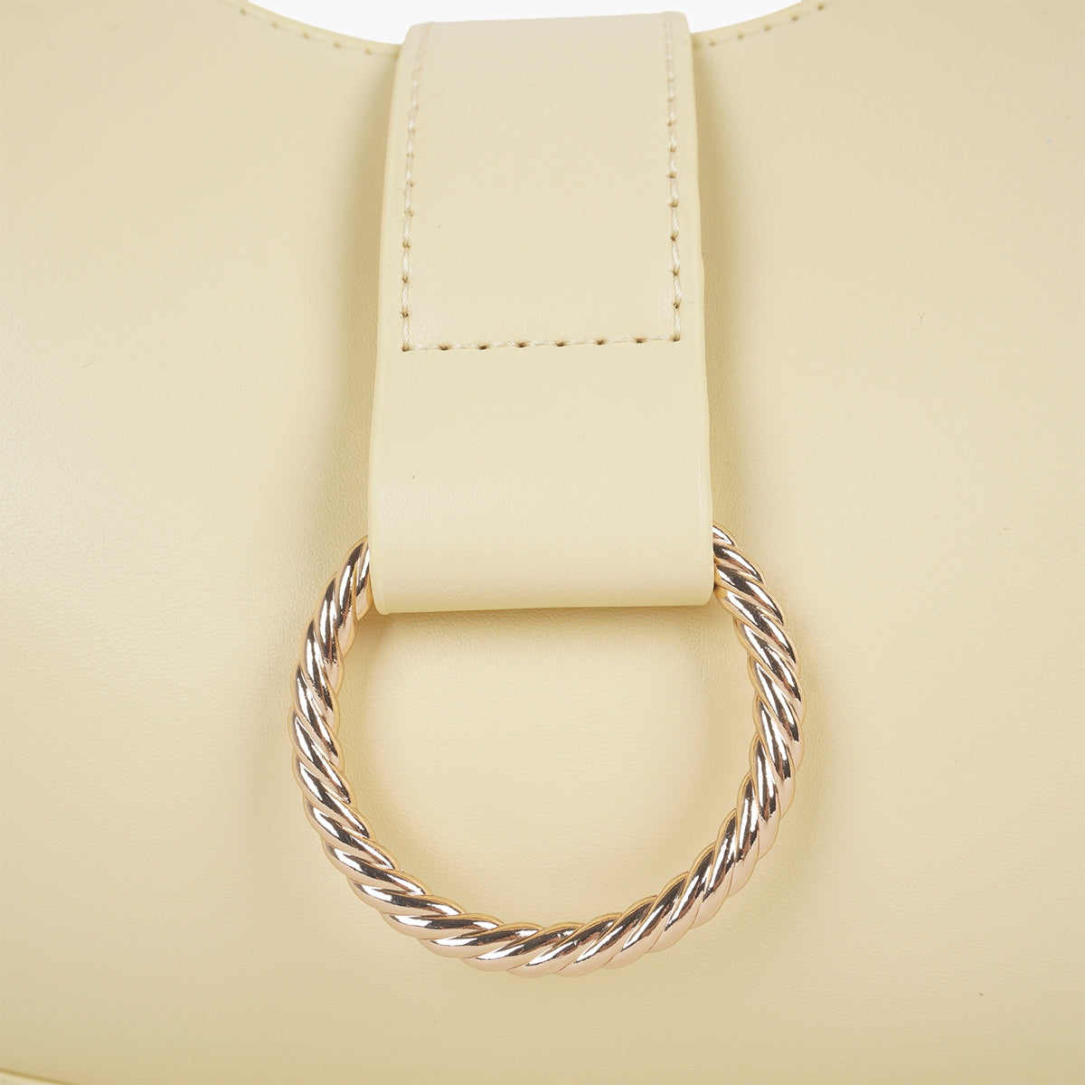 Sac porté épaule écru