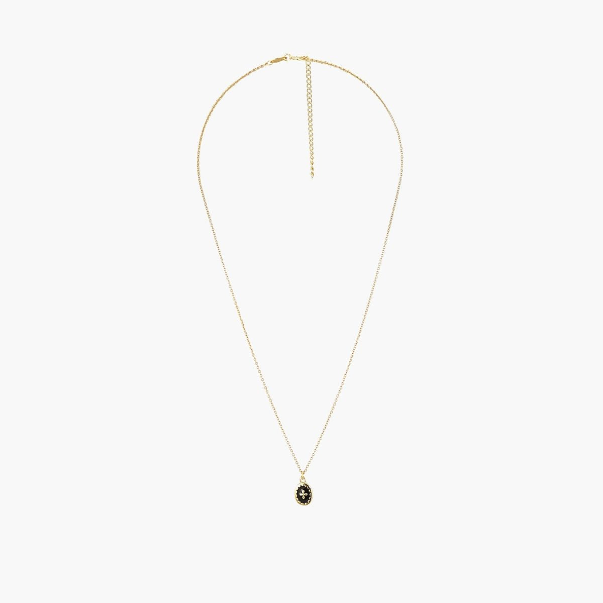 Collier à médaillon argent garanti 925