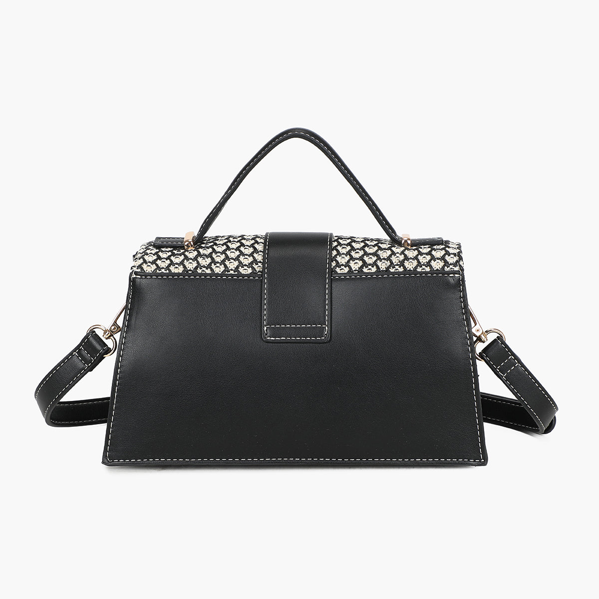 Petit sac cartable noir avec bandoulière