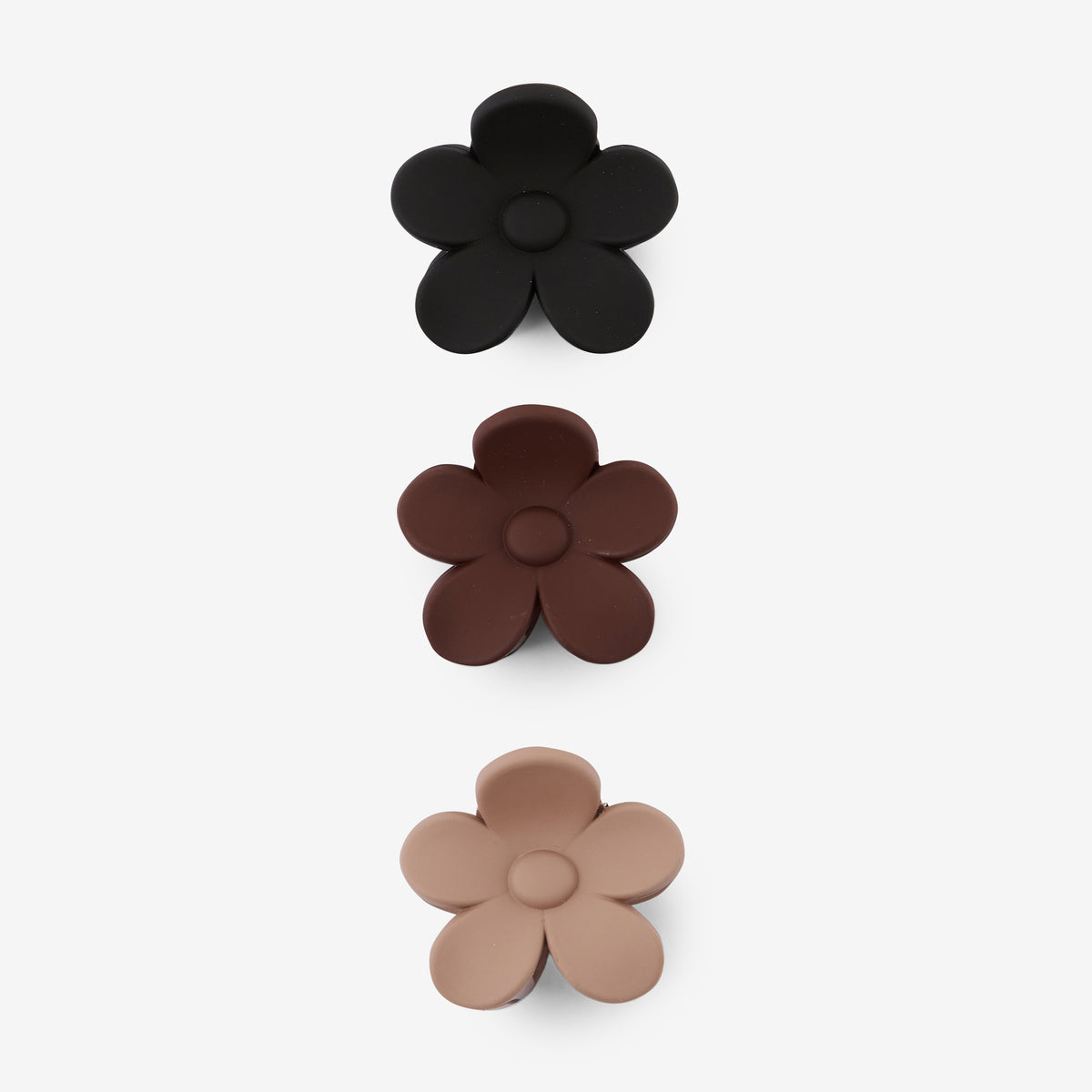Set de 3 petites pinces fleurs