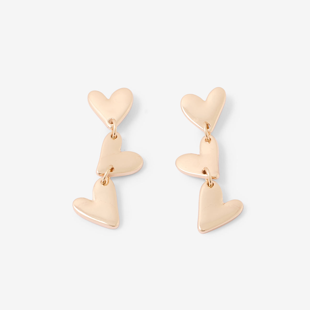 Boucles d'oreilles pendantes cœur