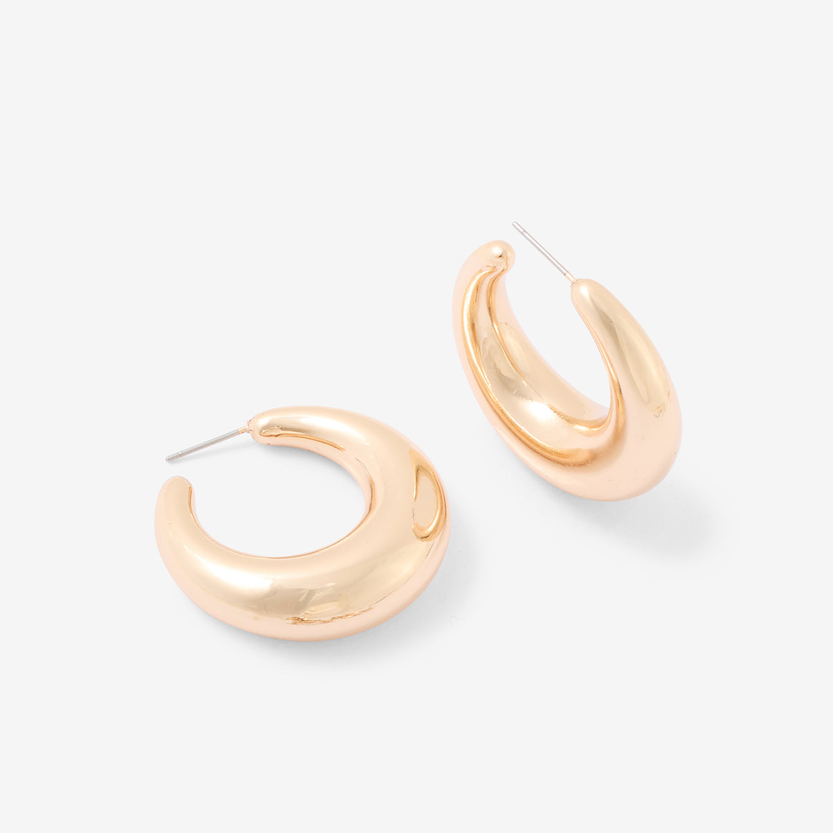 Créoles épaisses dorées