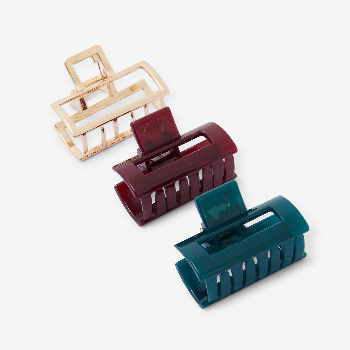 Set de 3 petites pinces à cheveux