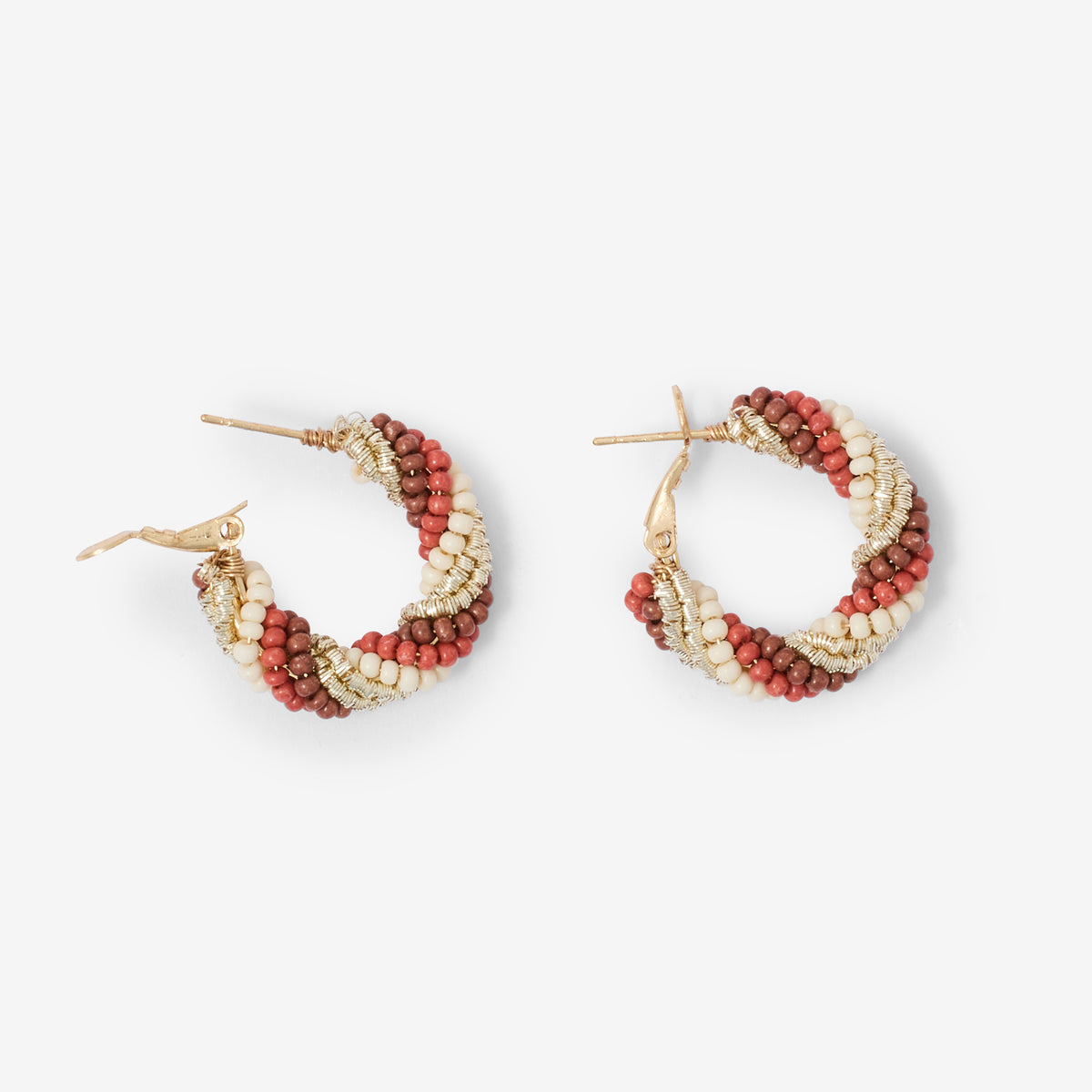 Créoles perles de rocaille