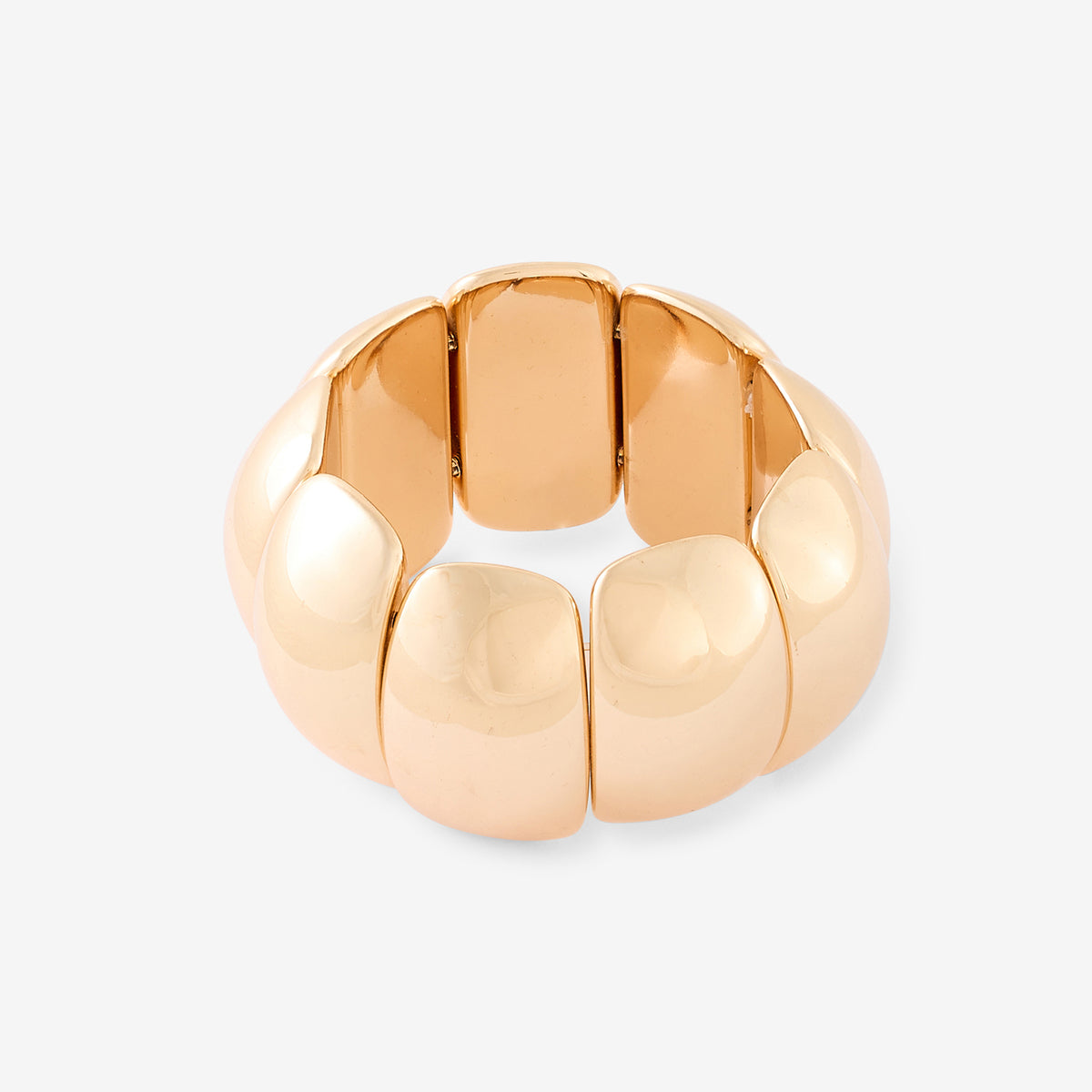 Bracelet élastique piécettes dorées