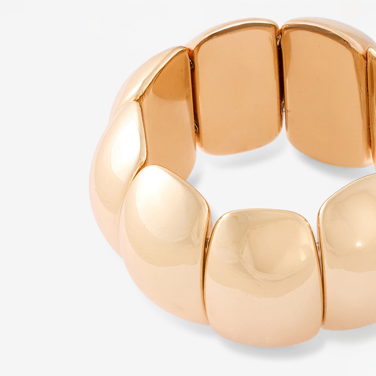 Bracelet élastique piécettes dorées