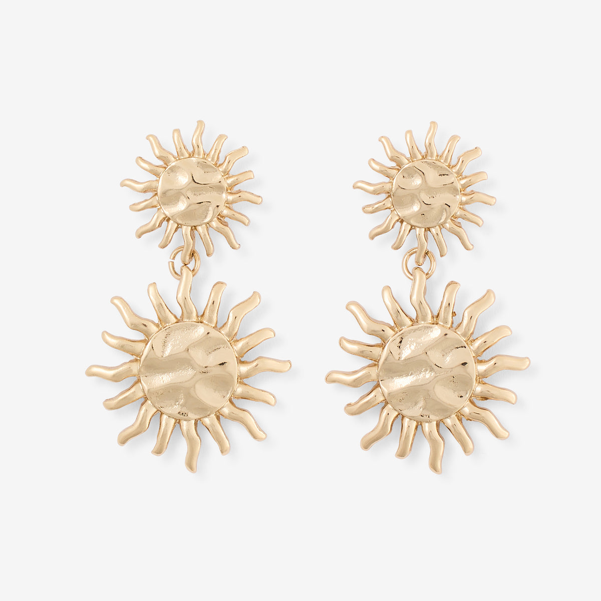 Boucles d'oreilles soleil