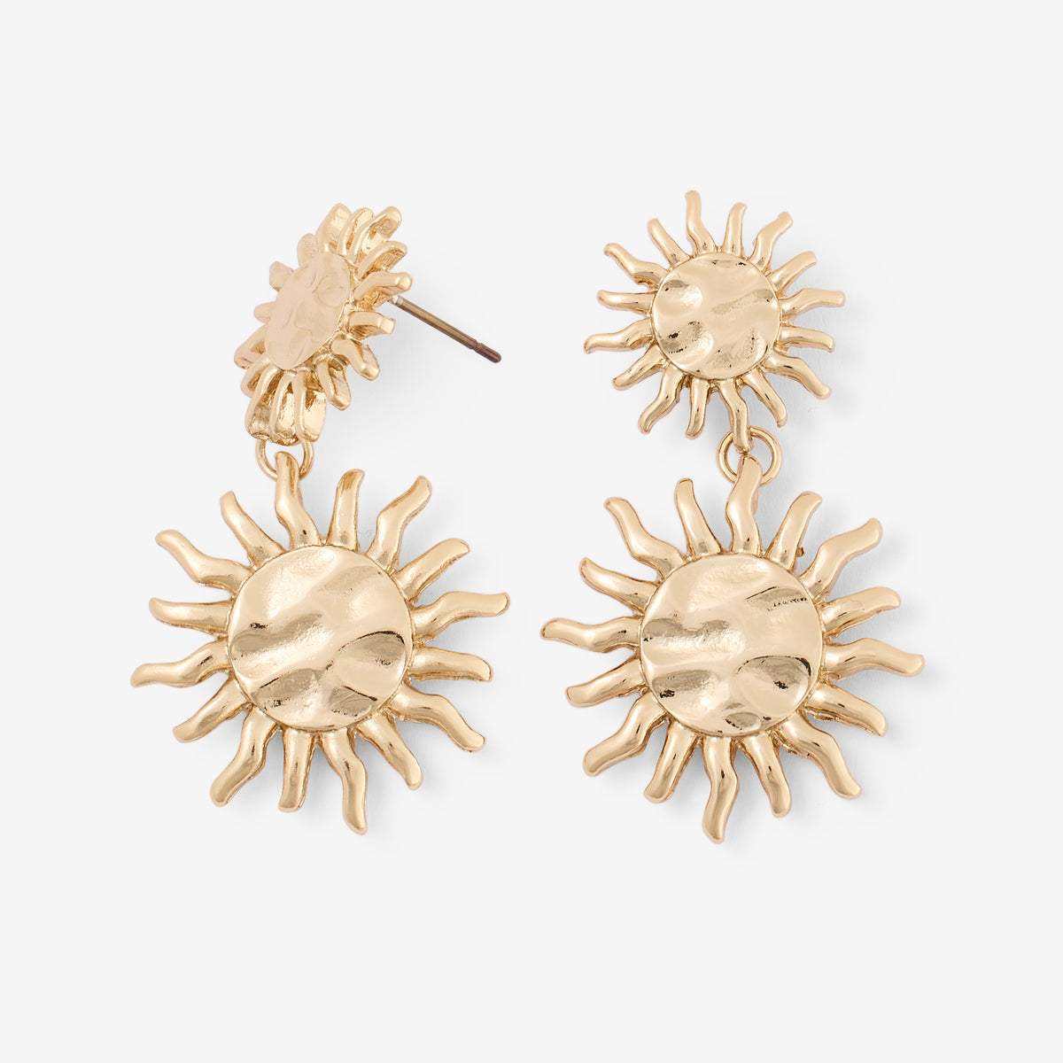 Boucles d'oreilles soleil