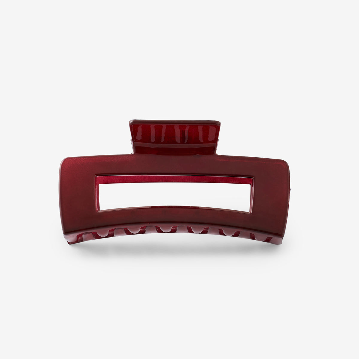 Pince croco bordeaux