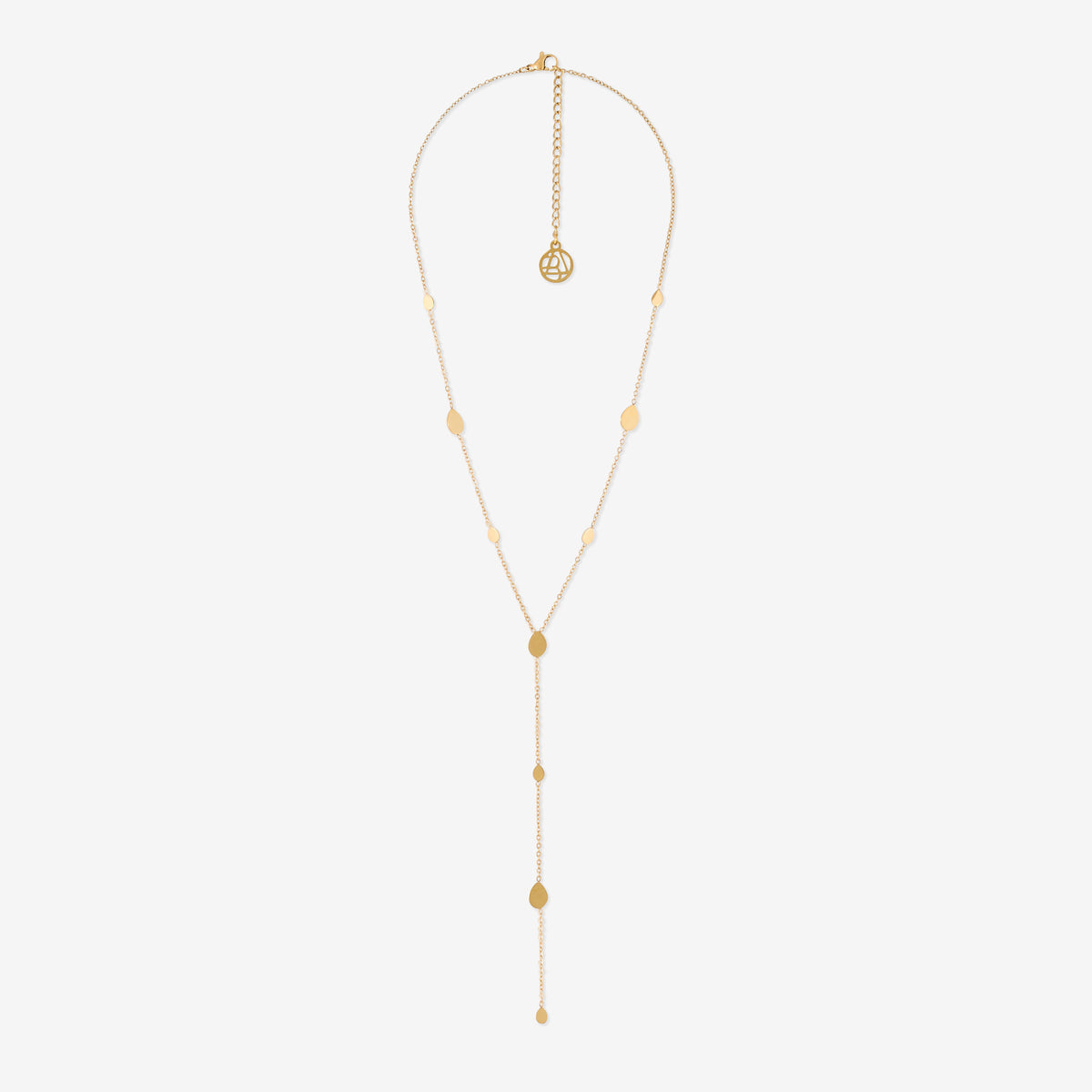 Collier chaîne pampilles acier inoxydable