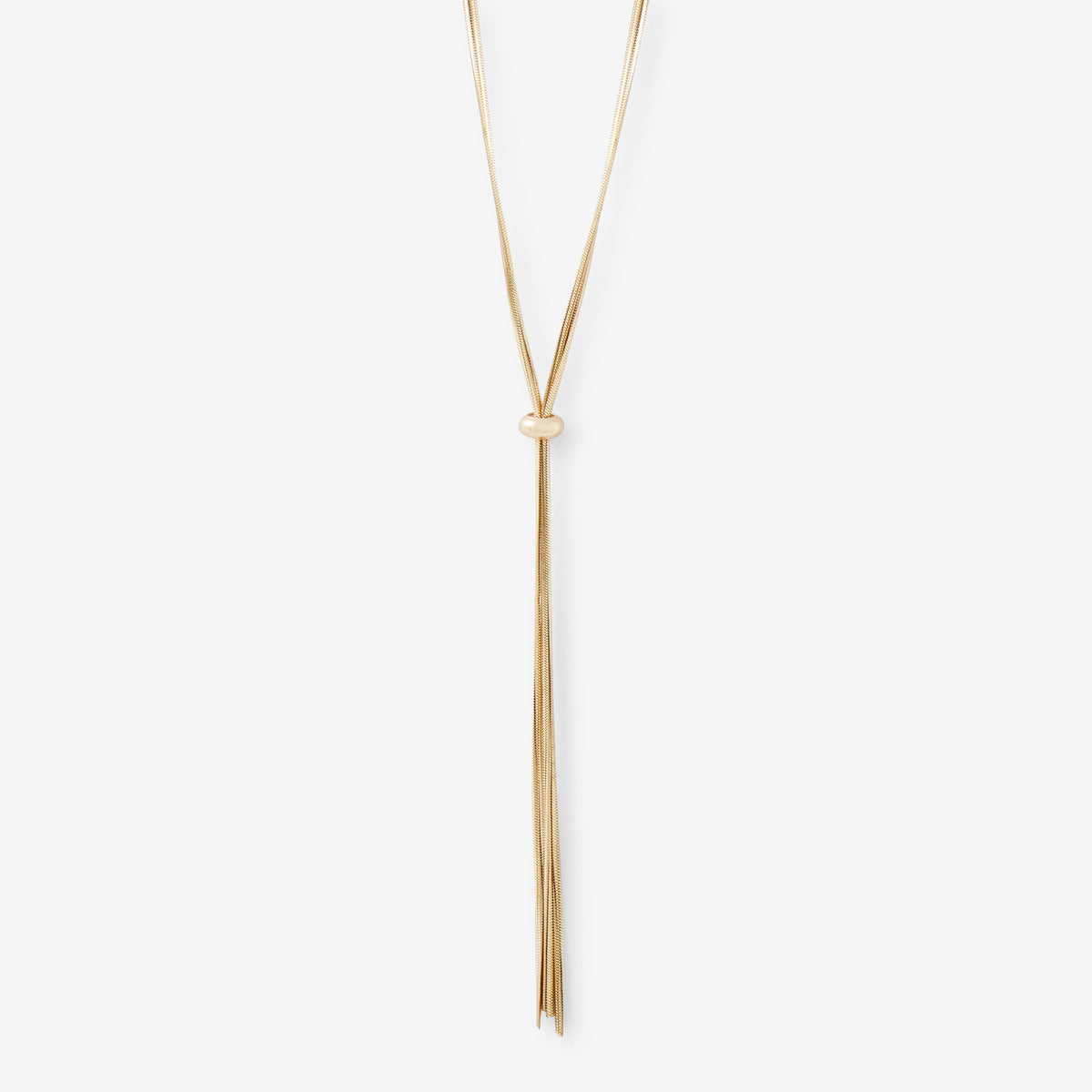 Sautoir multi rangs dorés