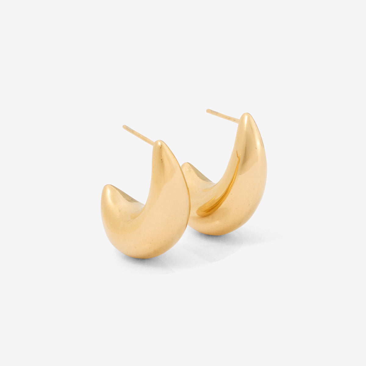 Boucles d'oreilles goutte en acier inoxydable