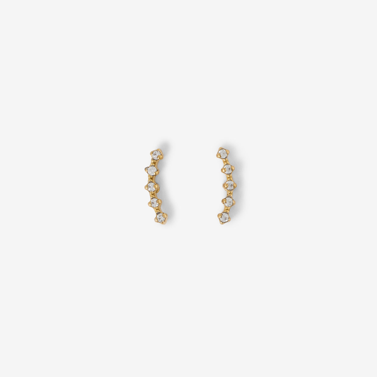 Boucles d'oreilles strass en acier inoxydable