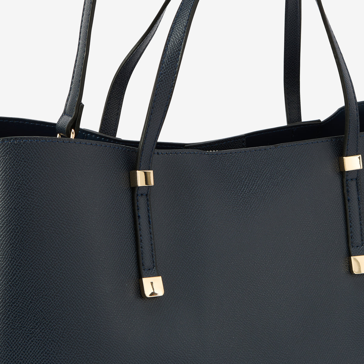 Sac cabas porté main bleu marine