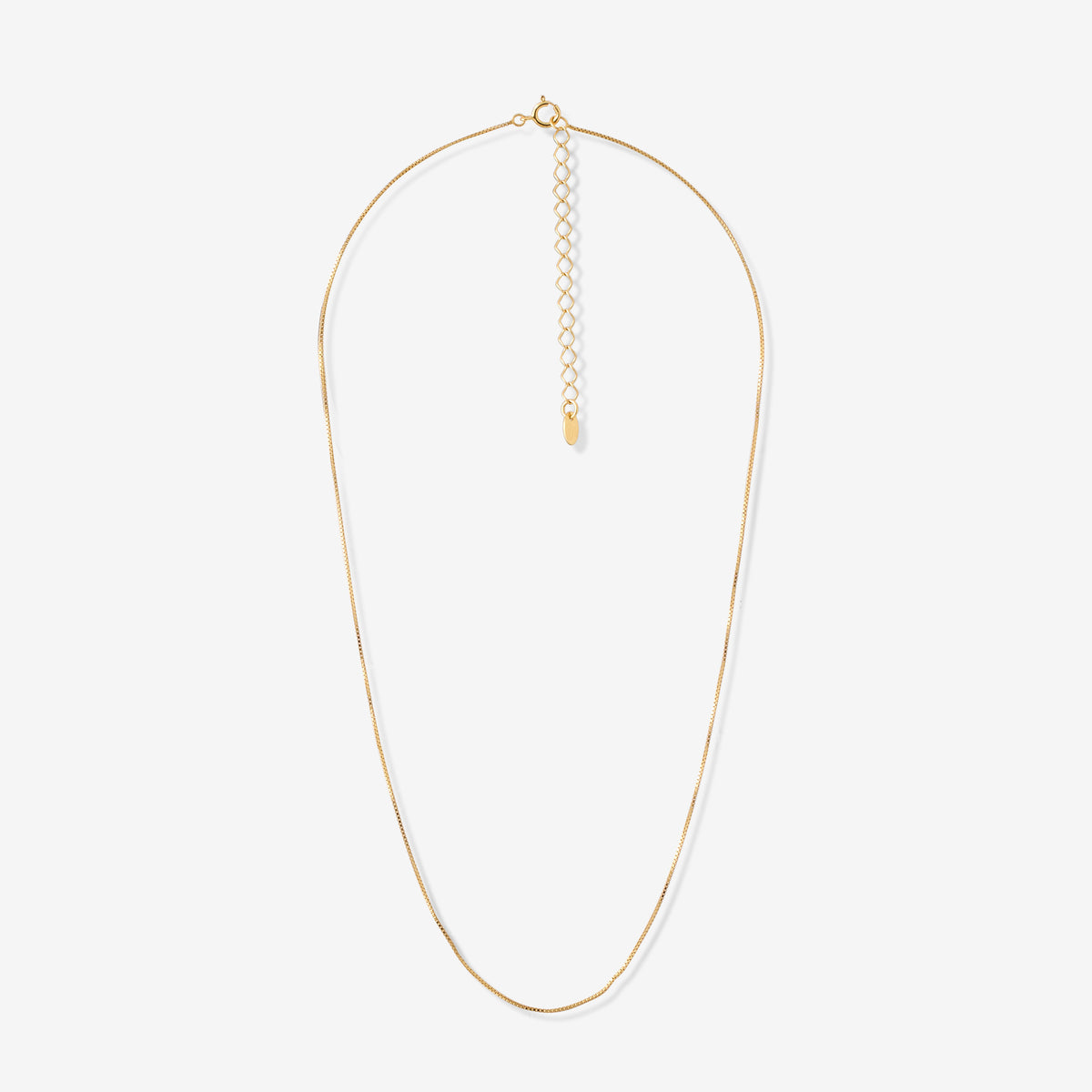 Collier chaine en argent 925 doré