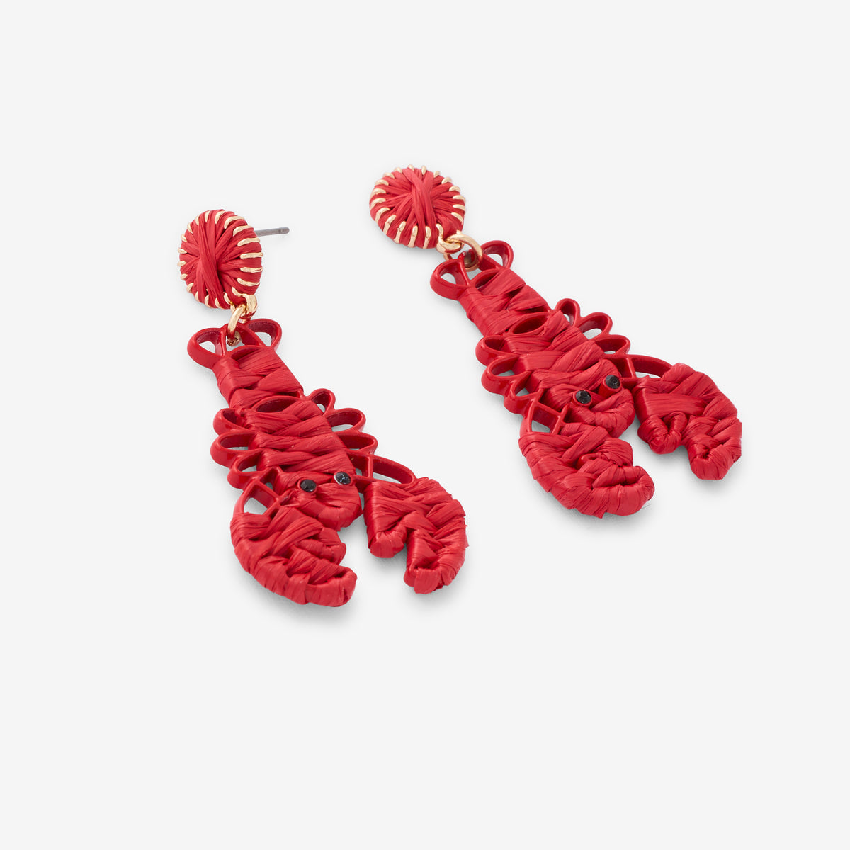 Boucles d'oreilles homard