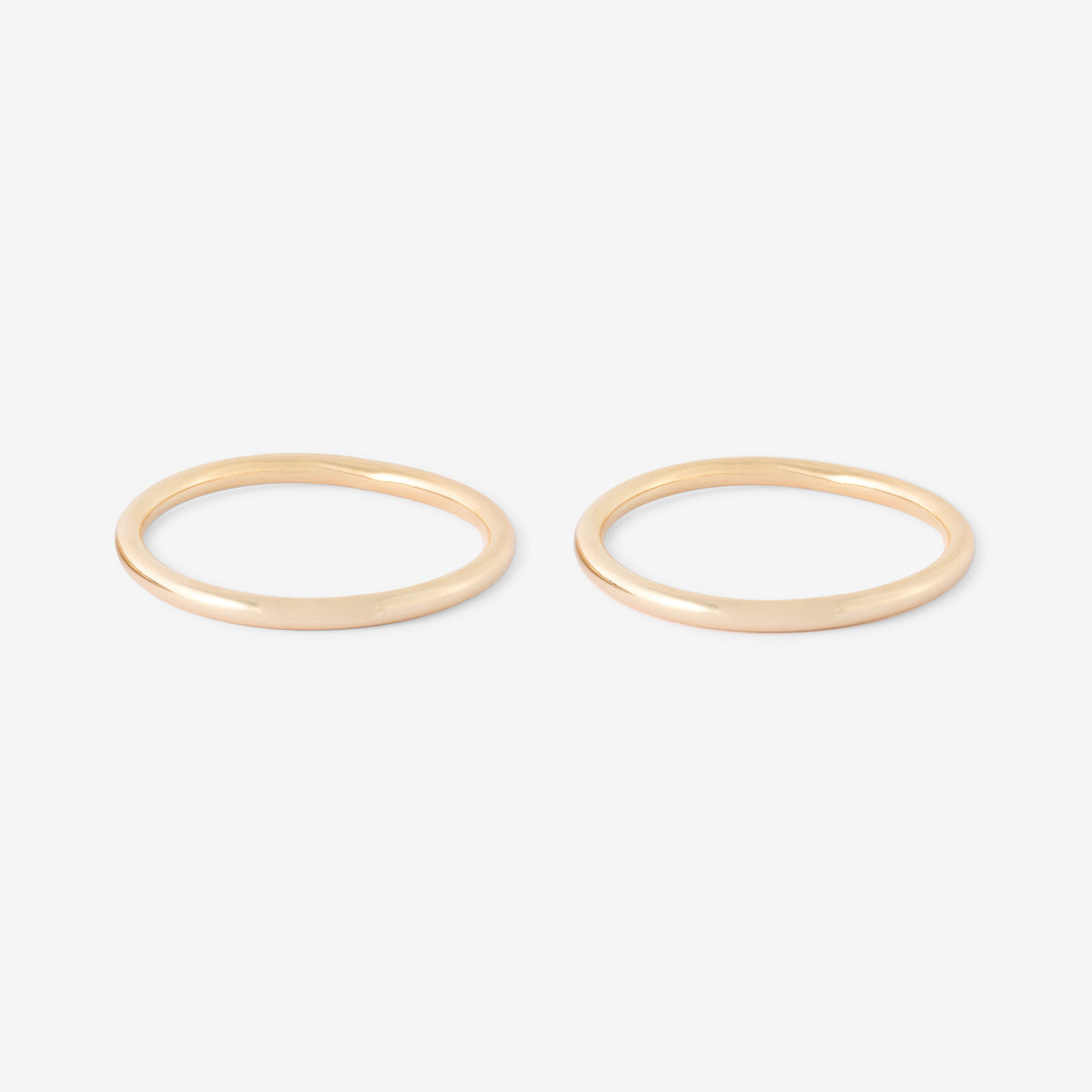 Set de 2 joncs dorés