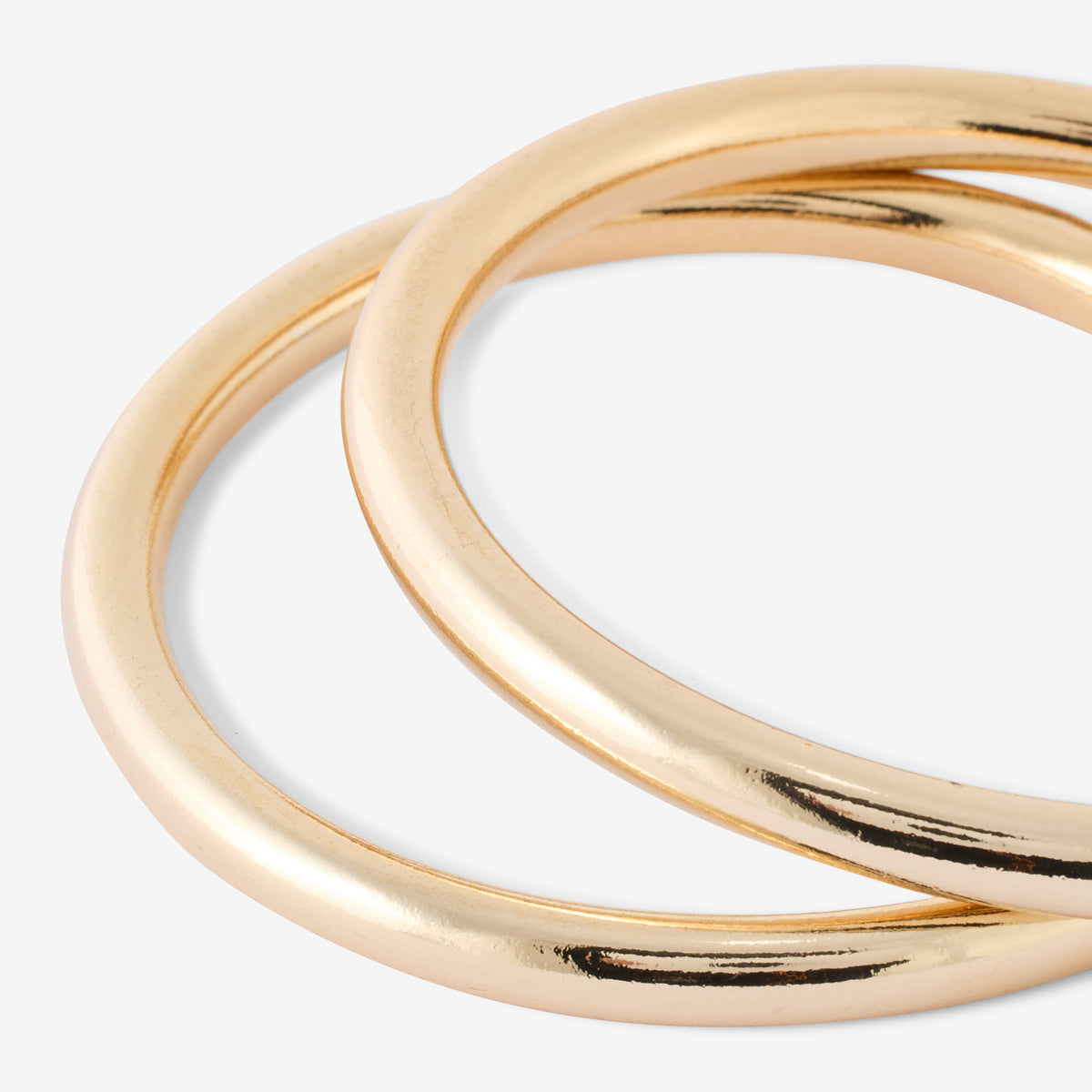 Set de 2 joncs dorés