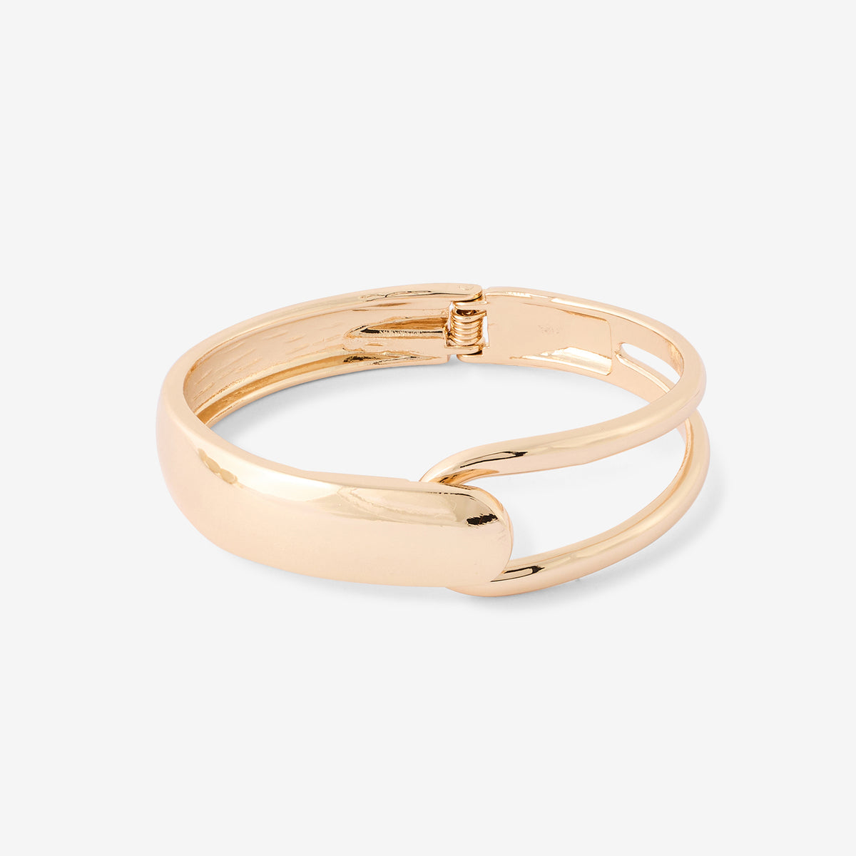 Bracelet articulé doré