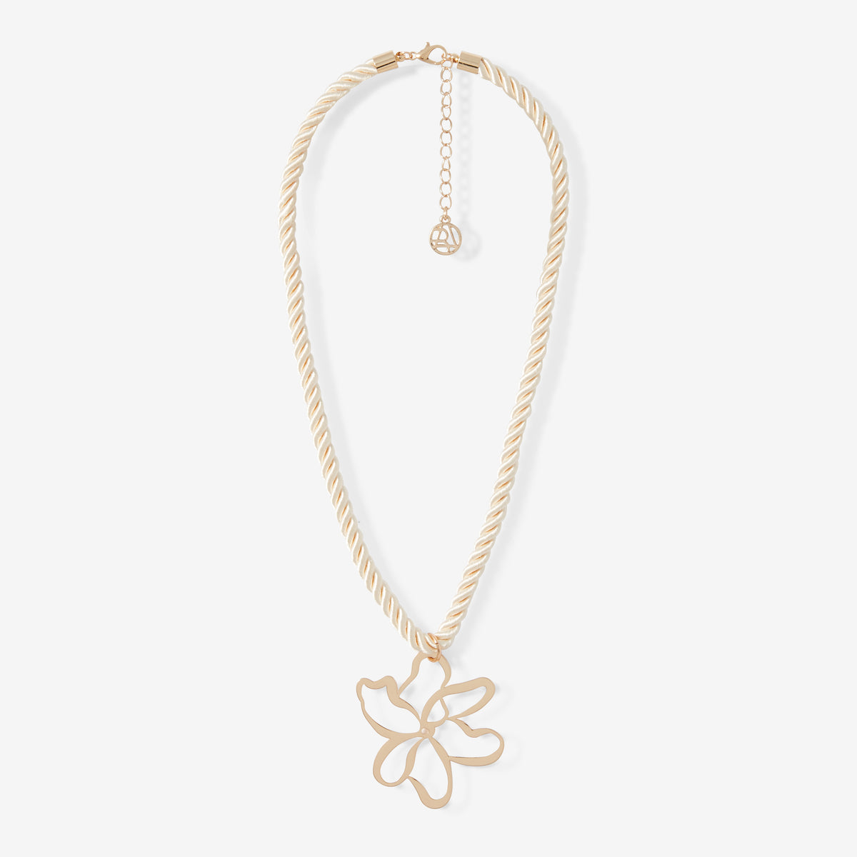 Collier cordon pendentif fleur x La Maison des Femmes