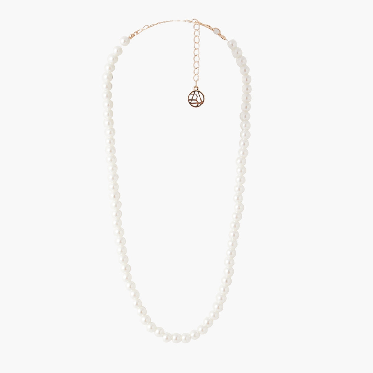 Collier court perles 5mm