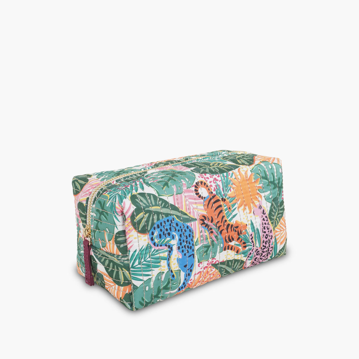 Trousse matelassée Jungle Pop