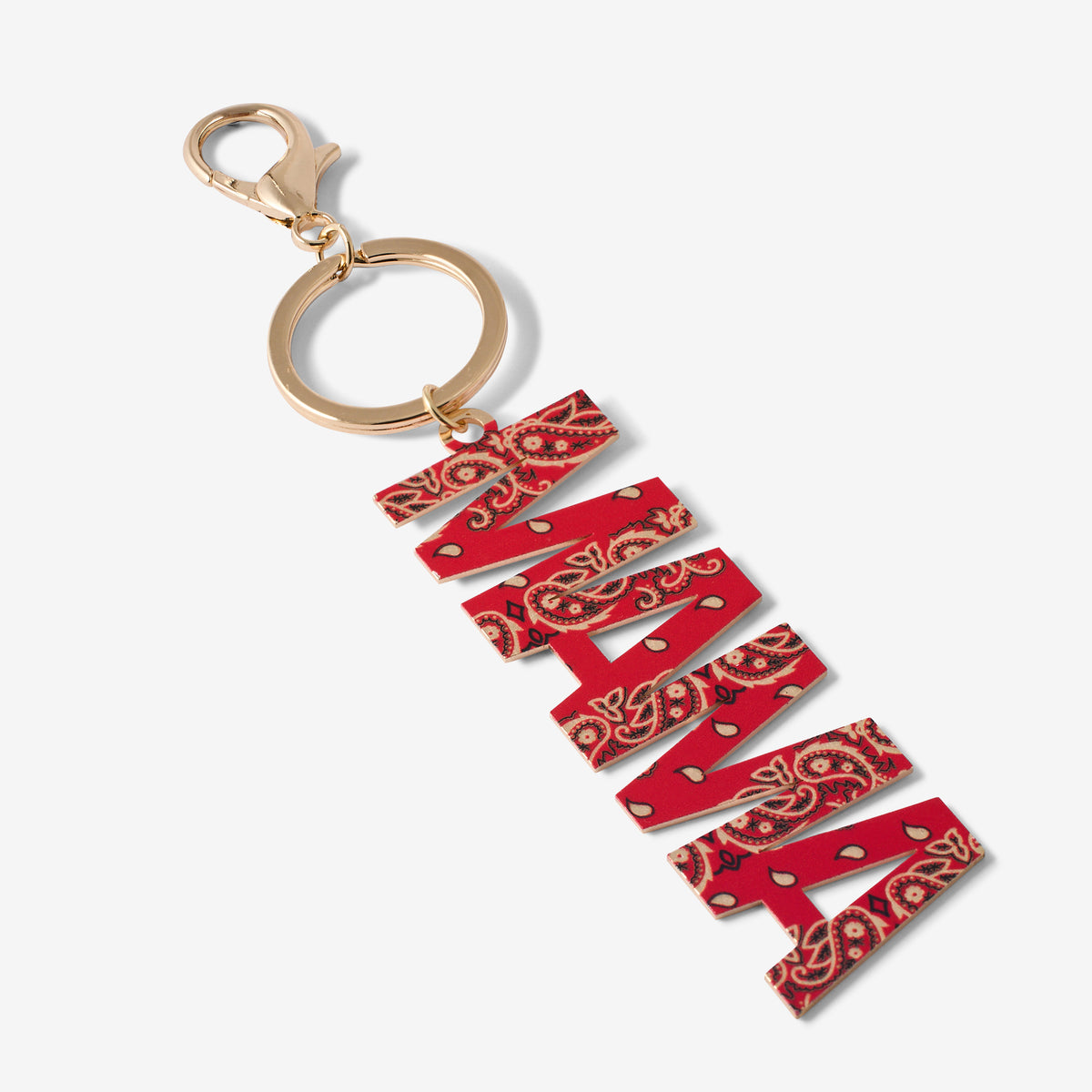 Porte-clé MAMA motif bandana