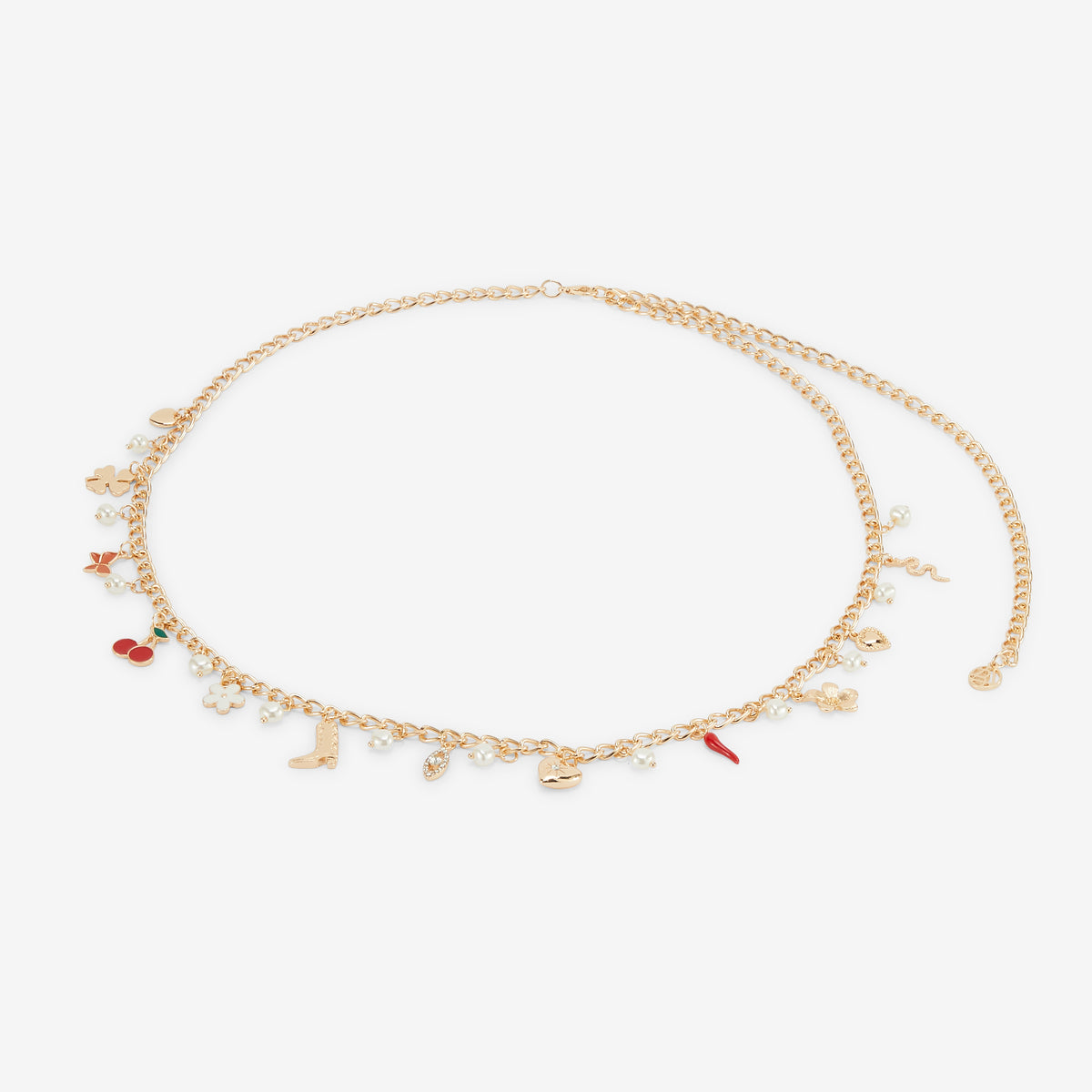 Ceinture chaîne à charms