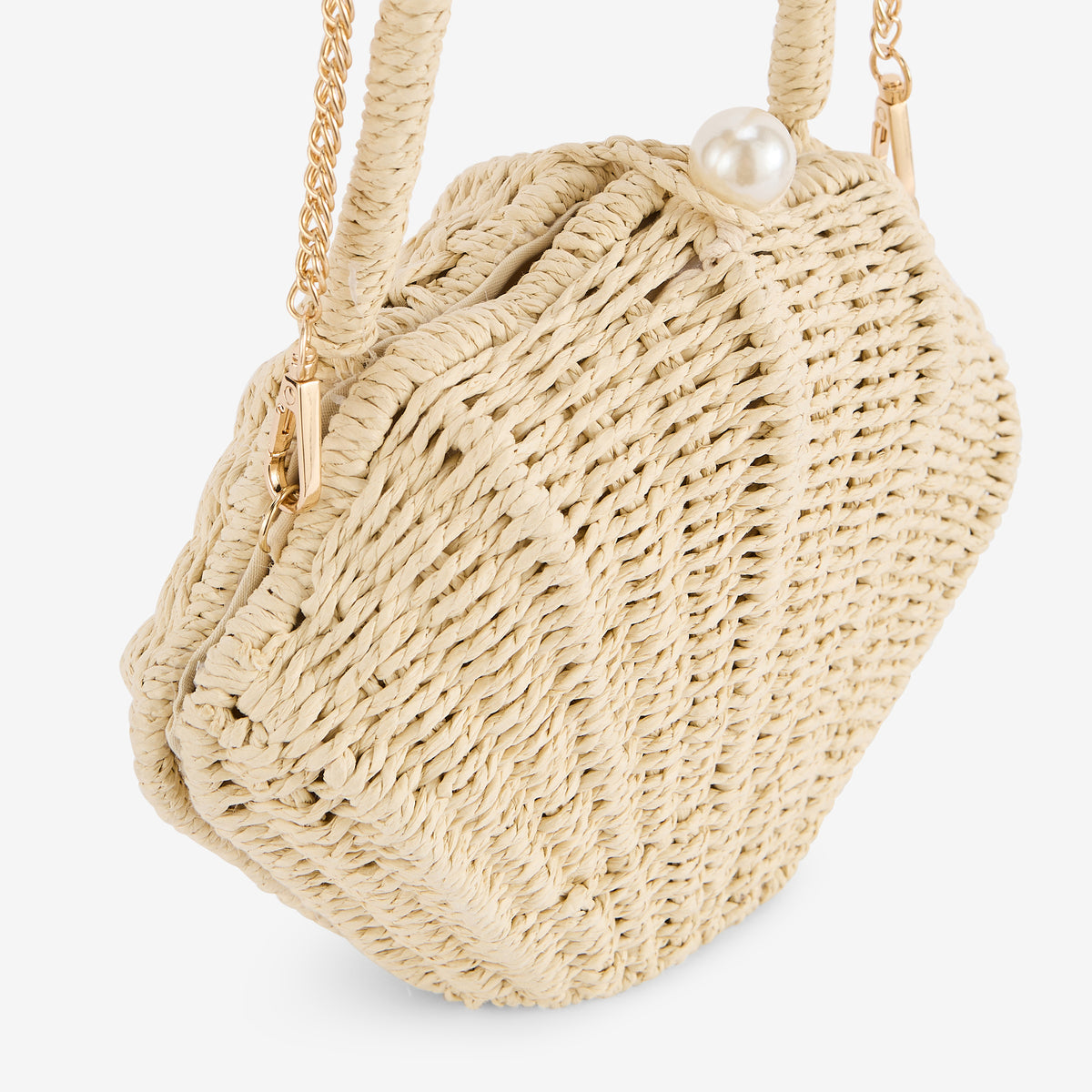 Sac coquillage ivoire