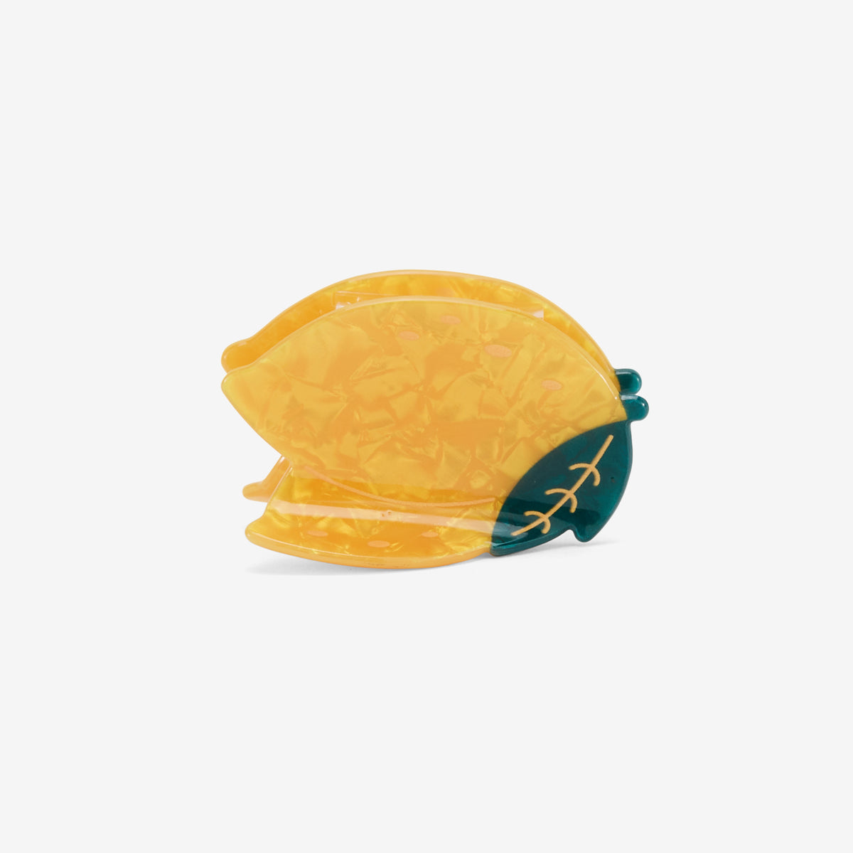 Pince à cheveux citron