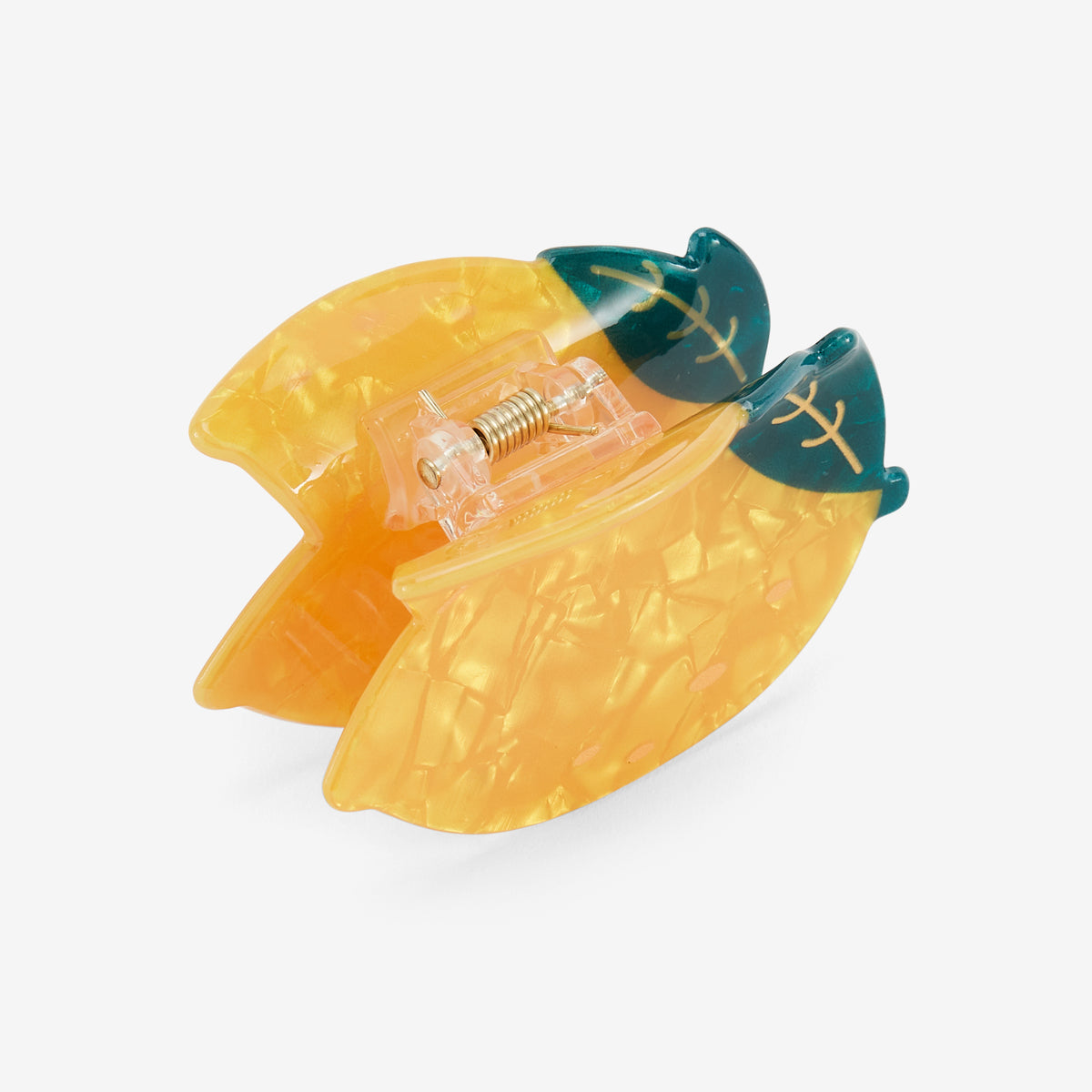 Pince à cheveux citron