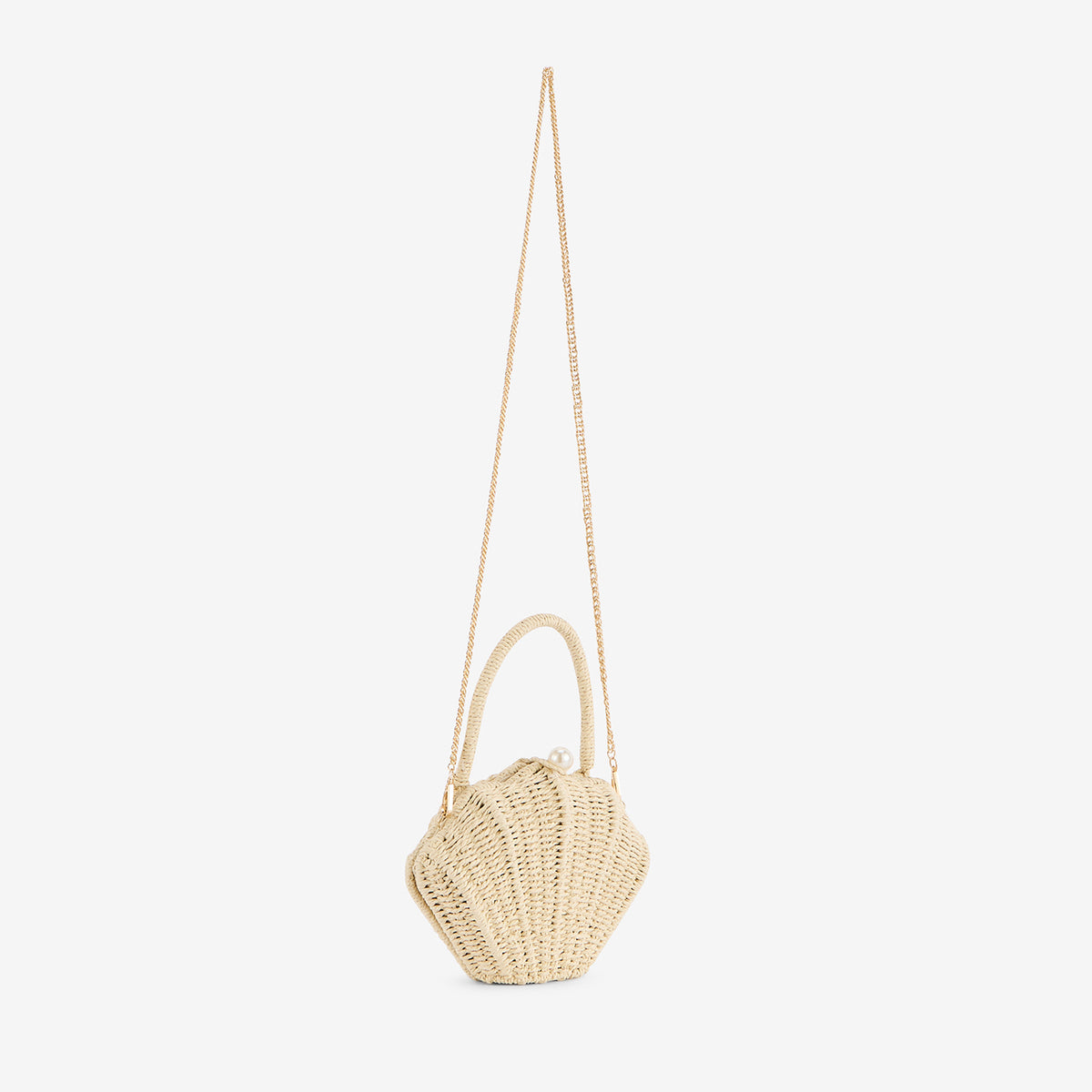 Sac coquillage ivoire