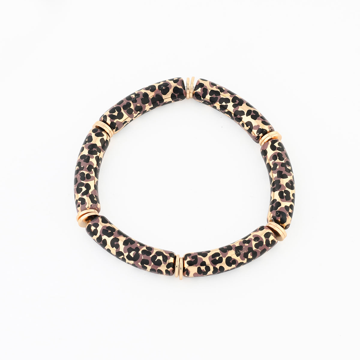 Bracelet tubes Balagane imprimé léopard