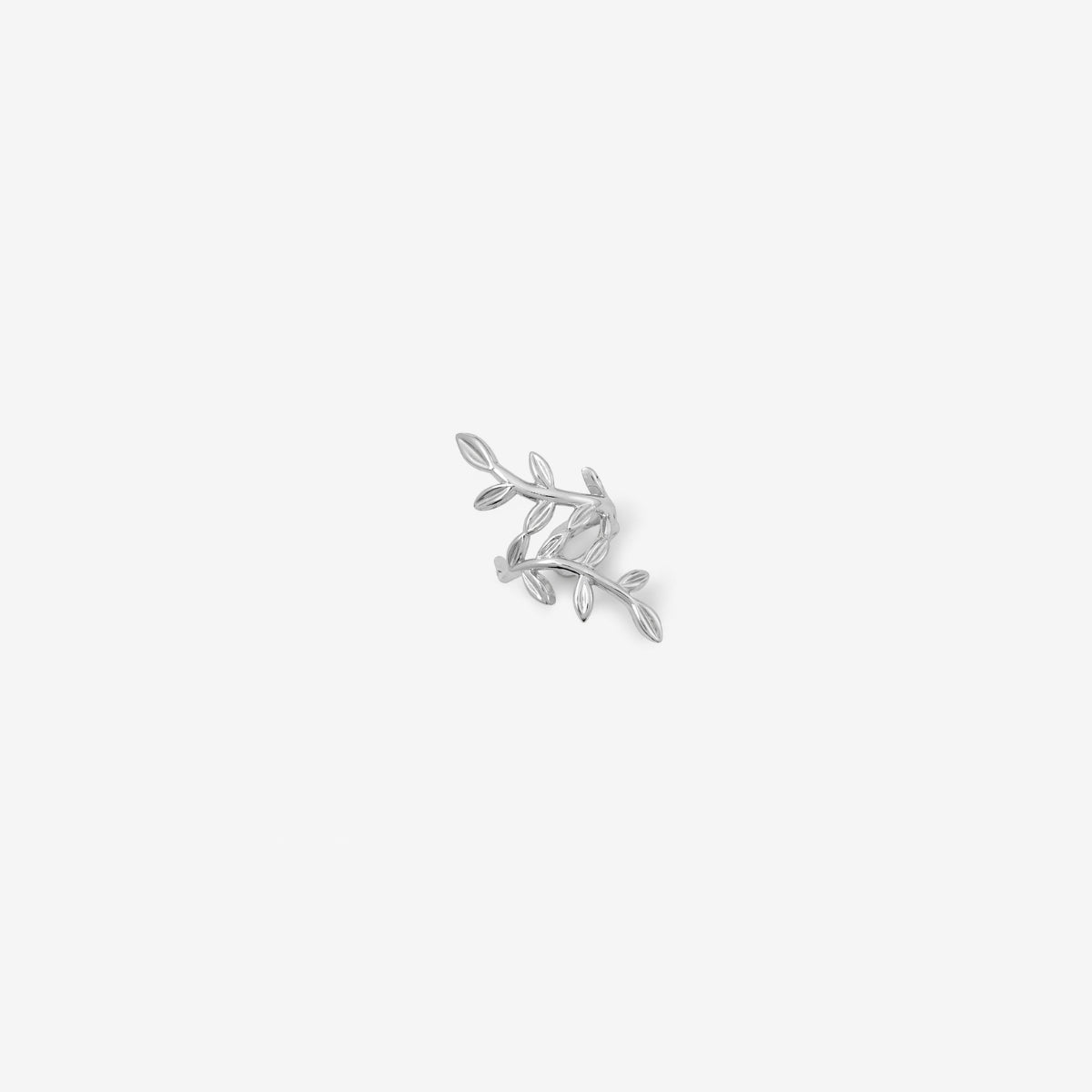 Ear cuff feuille argenté Argent 925