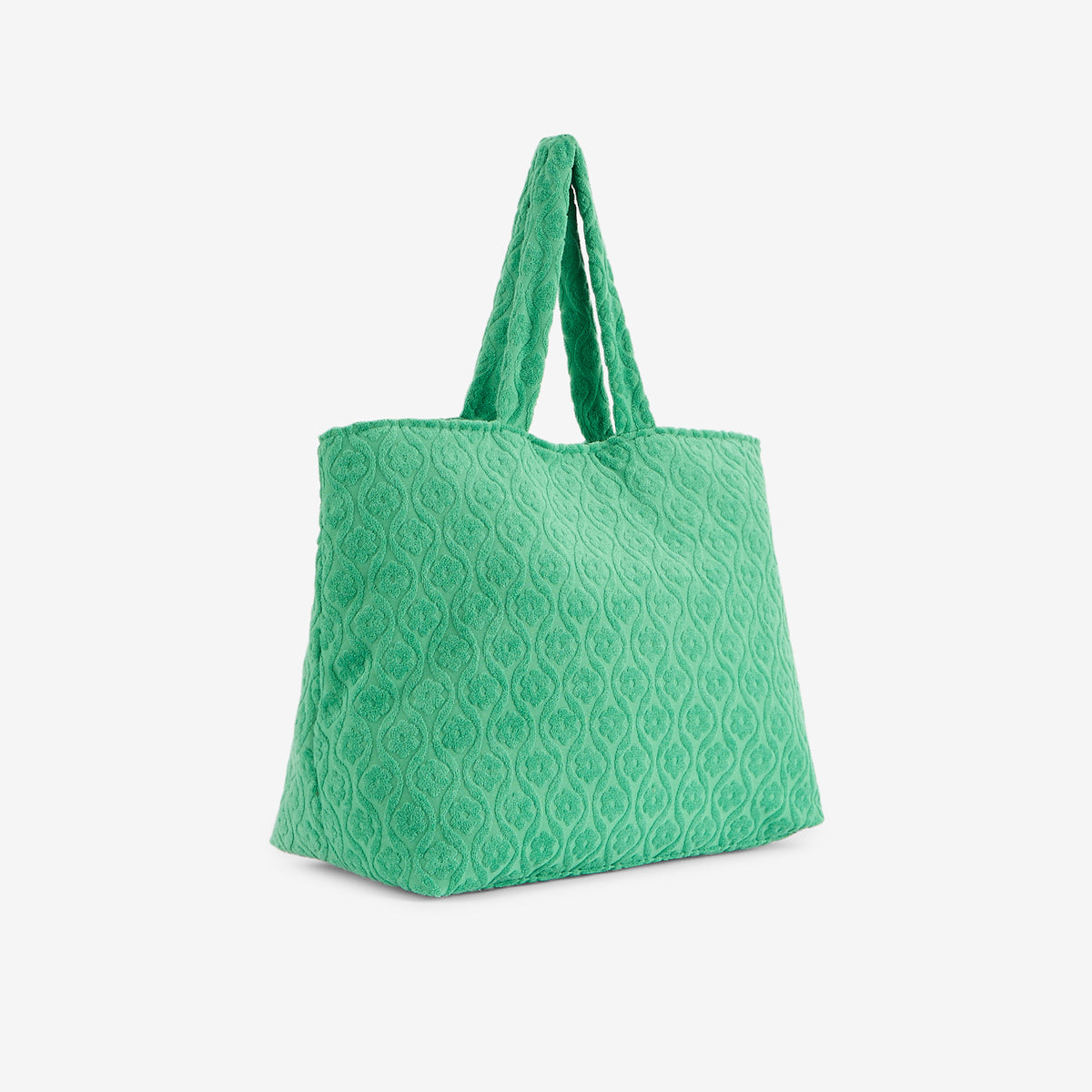 Grand cabas éponge vert