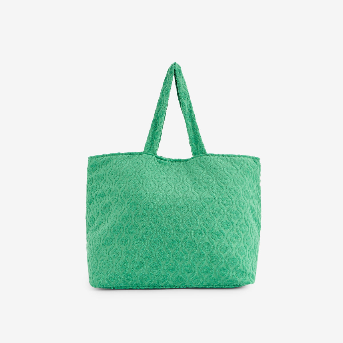 Grand cabas éponge vert